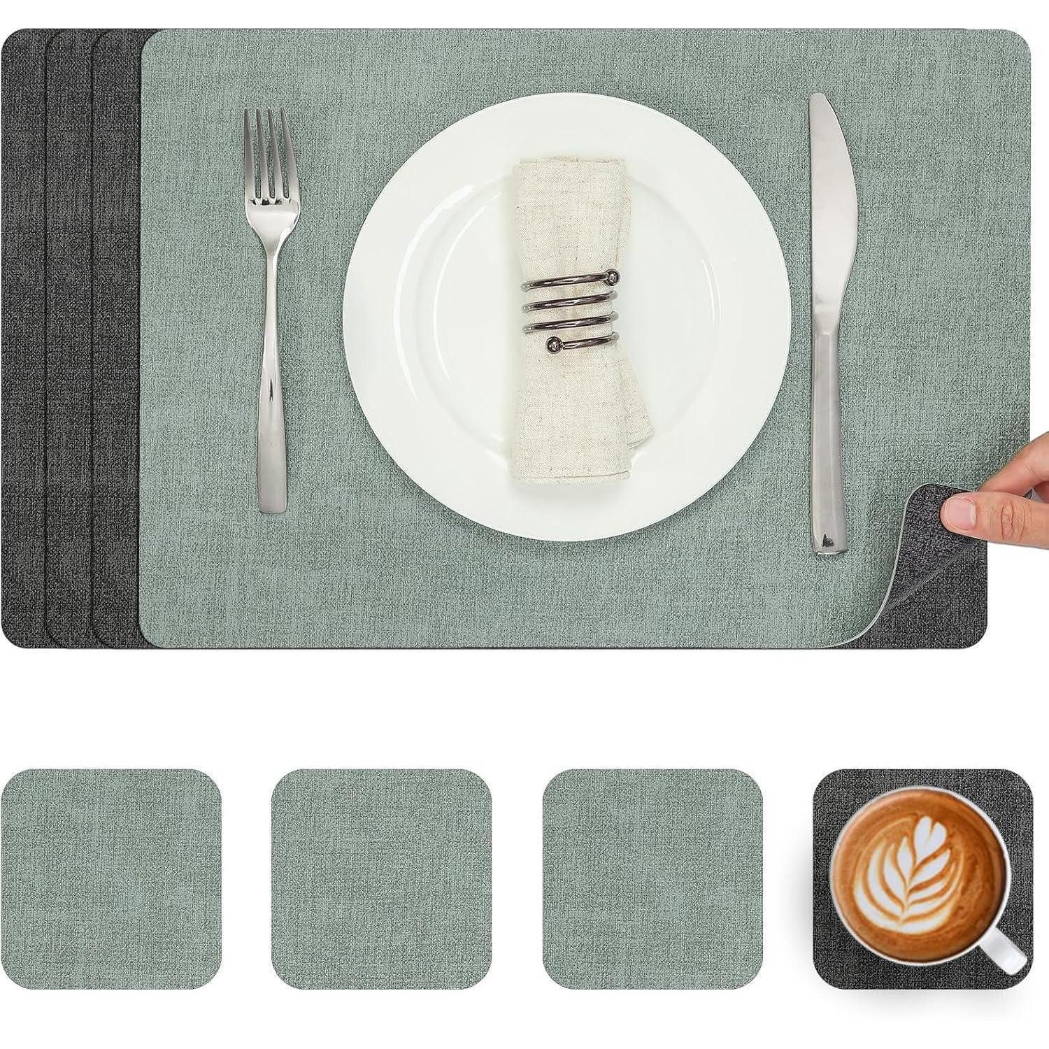 LuxusKollektion Platzset Tischsets abwaschbar