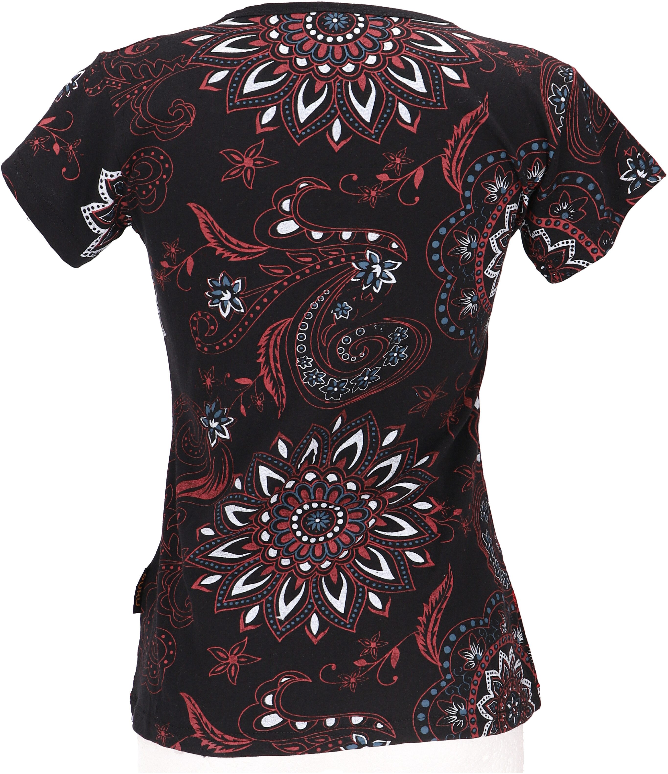 Guru-Shop T-Shirt Boho T-Shirt mit Mandaladruck, bedrucktes.. Festival, Eth günstig online kaufen