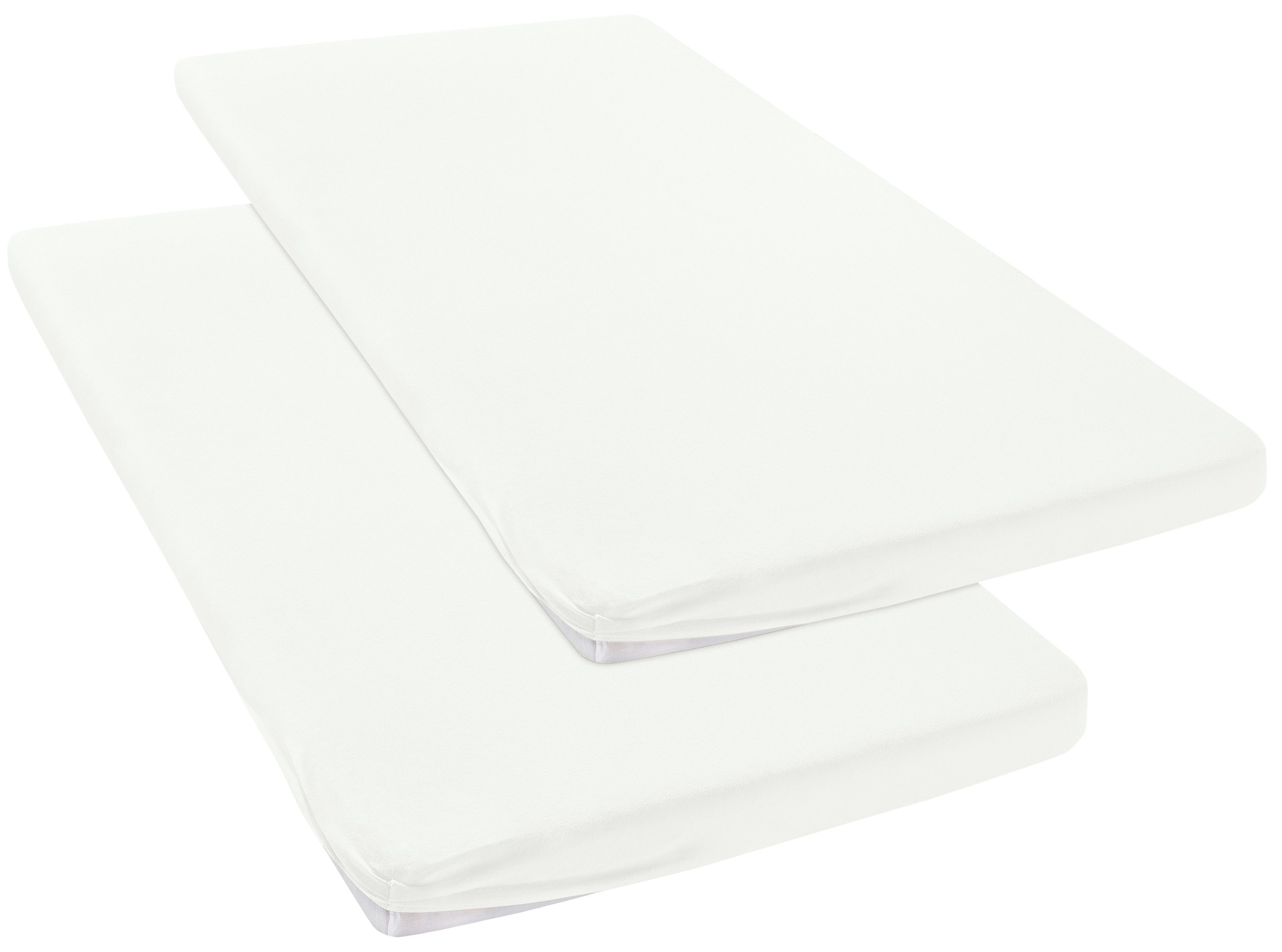 OTTO home Spannbettlaken Physalis Topper COMFORT, Jersey, Gummizug: rundum, (2 Stück), bis 10 cm Höhe, Bettlaken, Laken, in Comfort & Premium Qualität – Bild 2 von 4