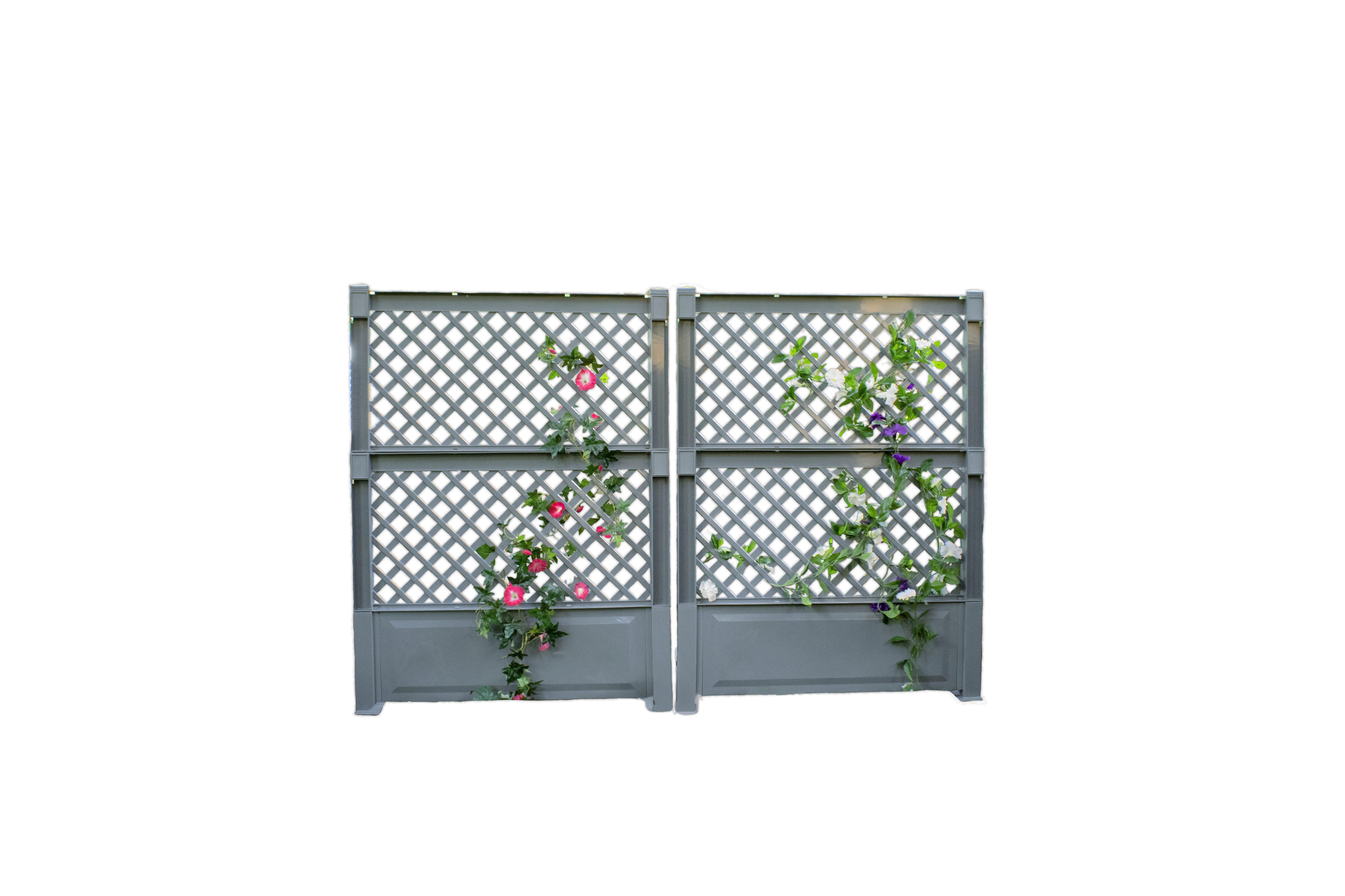 KHW Spalier, 2 St., 2er-Set mit Erdspießen, BxTxH: 100x6x140 cm