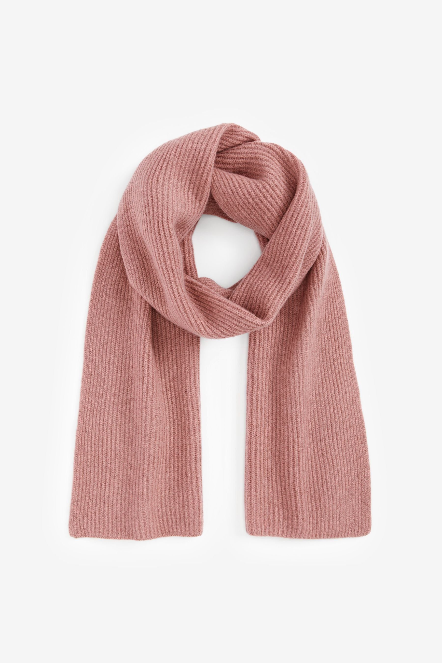 Next Schal Collection Luxe Schal aus 30 % Kaschmir, (1-St) Rose Pink | Modeschals