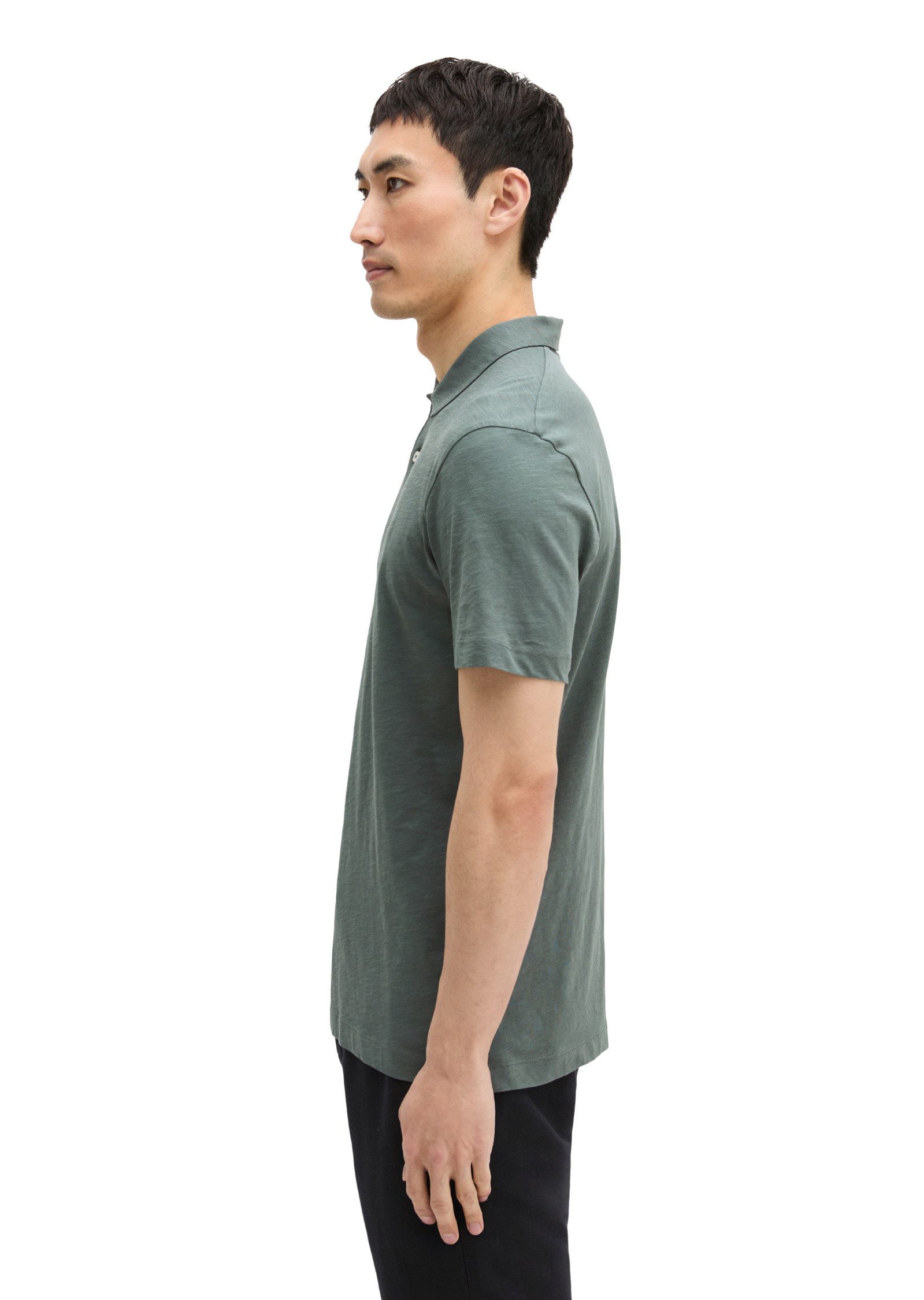 Marc O'Polo Poloshirt aus reiner Bio-Baumwolle