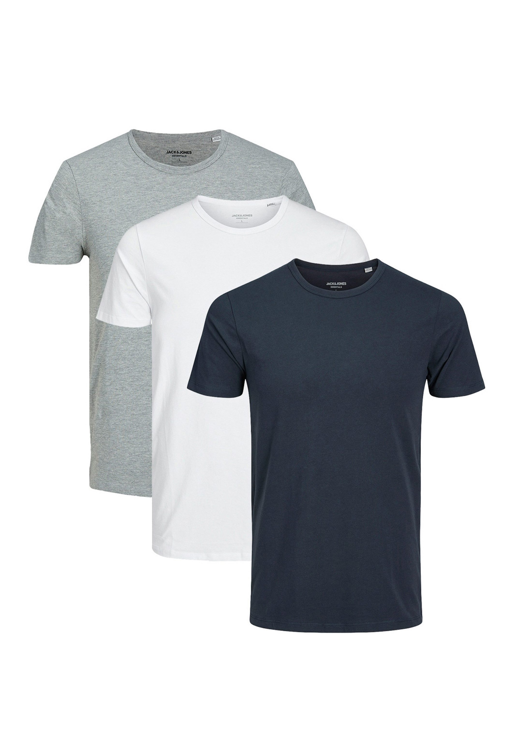 Jack & Jones T-Shirt 3er Pack günstig online kaufen