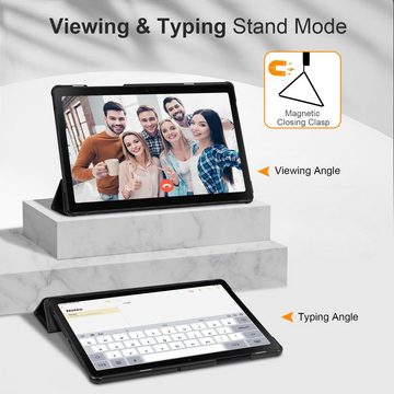Fintie Tablet-Hülle Hülle für Samsung Galaxy Tab A8 10.5 2021 - Ultra Schlank Kunstleder Schutzhülle Cover mit Auto Schlaf/Wach Funktion für Tab A8 10.5 Zoll SM-X200/X205/X207 Tablet