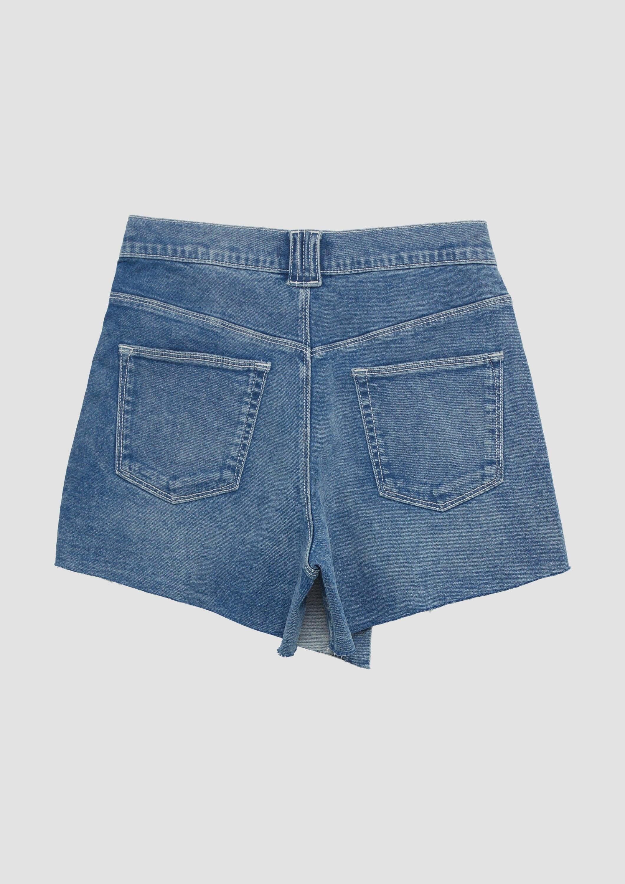 s.Oliver Minirock Rock Hosenrock aus Denim im Skort-Stil