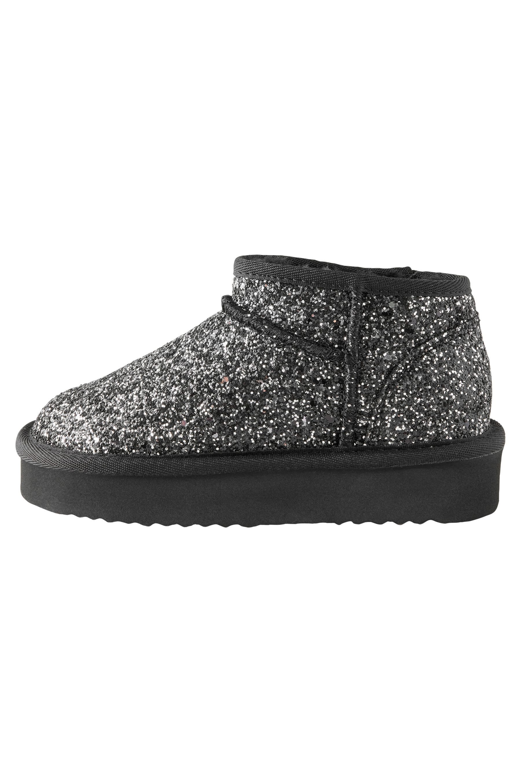 Next Mini-Schlupfstiefel Veloursleder, weite Passform Slipper