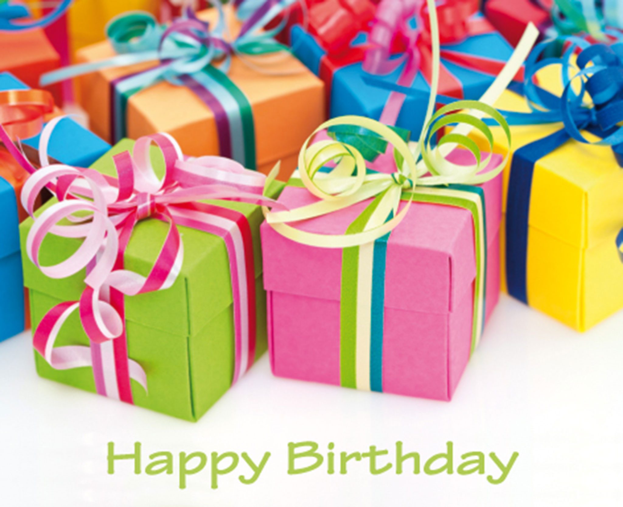 bsb-obpacher Geburtstagskarten, Mini Geburtstagskarte mit Geschenken, mit Umschlag