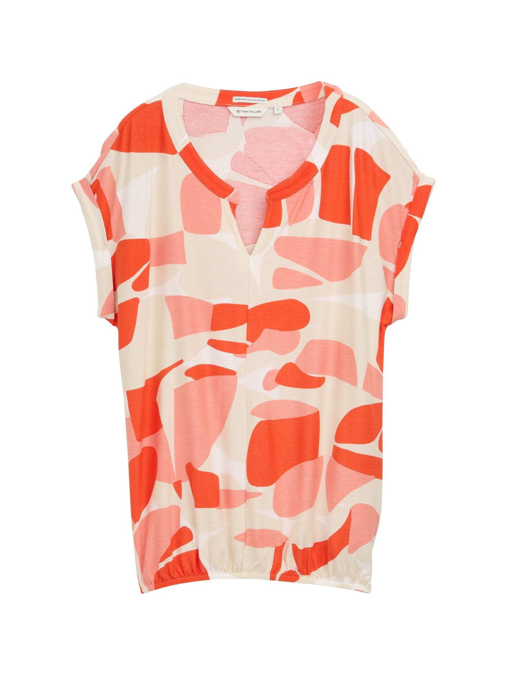 TOM TAILOR T-Shirt T-Shirt mit Muster günstig online kaufen
