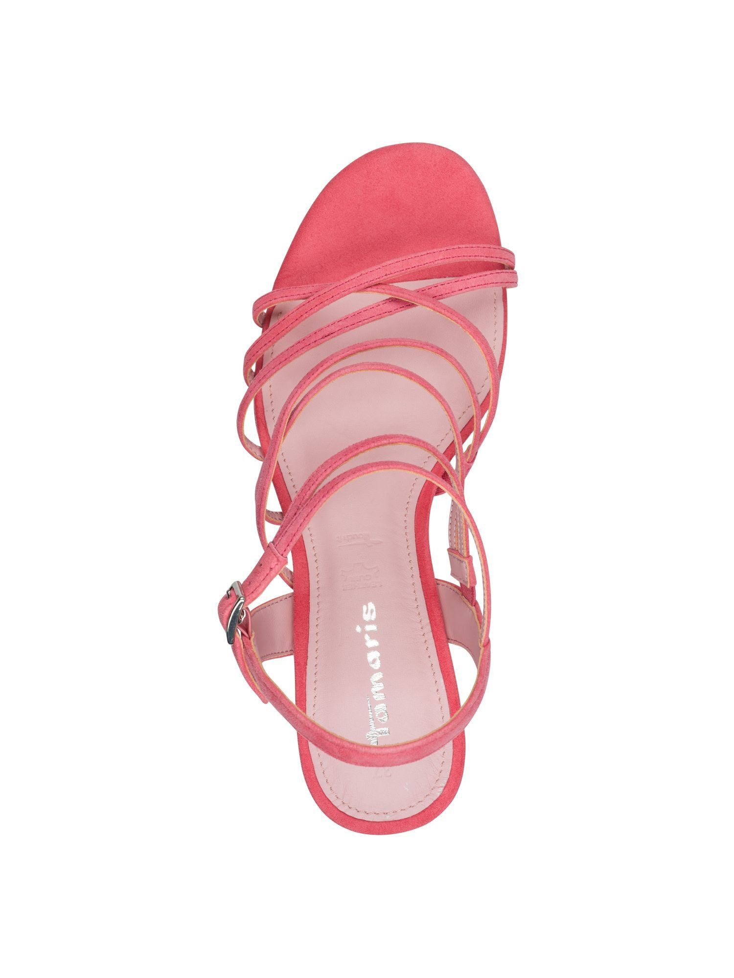 Tamaris ANTIslide, TOUCH-IT, ANTIshokk aus Leder Sandalette ANTIslide