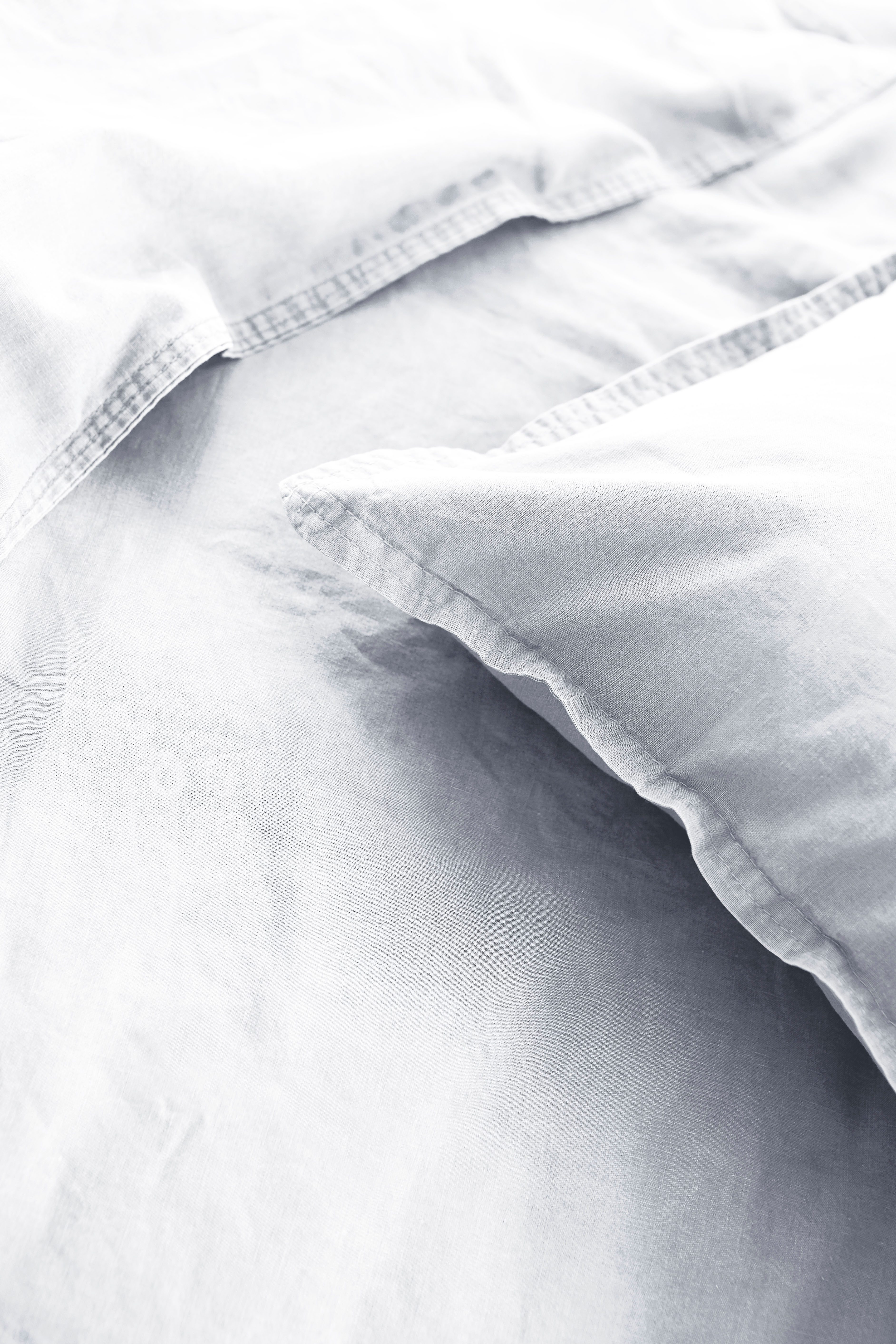 Primera Bettwäsche Stone-Washed in Gr. 135x200, 155x220 oder 200x200 cm, Renforcé, 2 teilig, 100% Baumwolle, Bettwäsche in feinem Knitterlook, weicher Griff