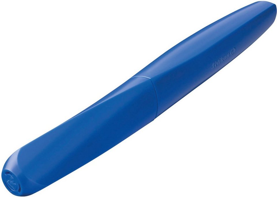 Pelikan Füller Twist®, Deep Blue, Feder M, Made in Germany, Füller mit  Patronenfüllsystem inkl. einer Tintenpatrone