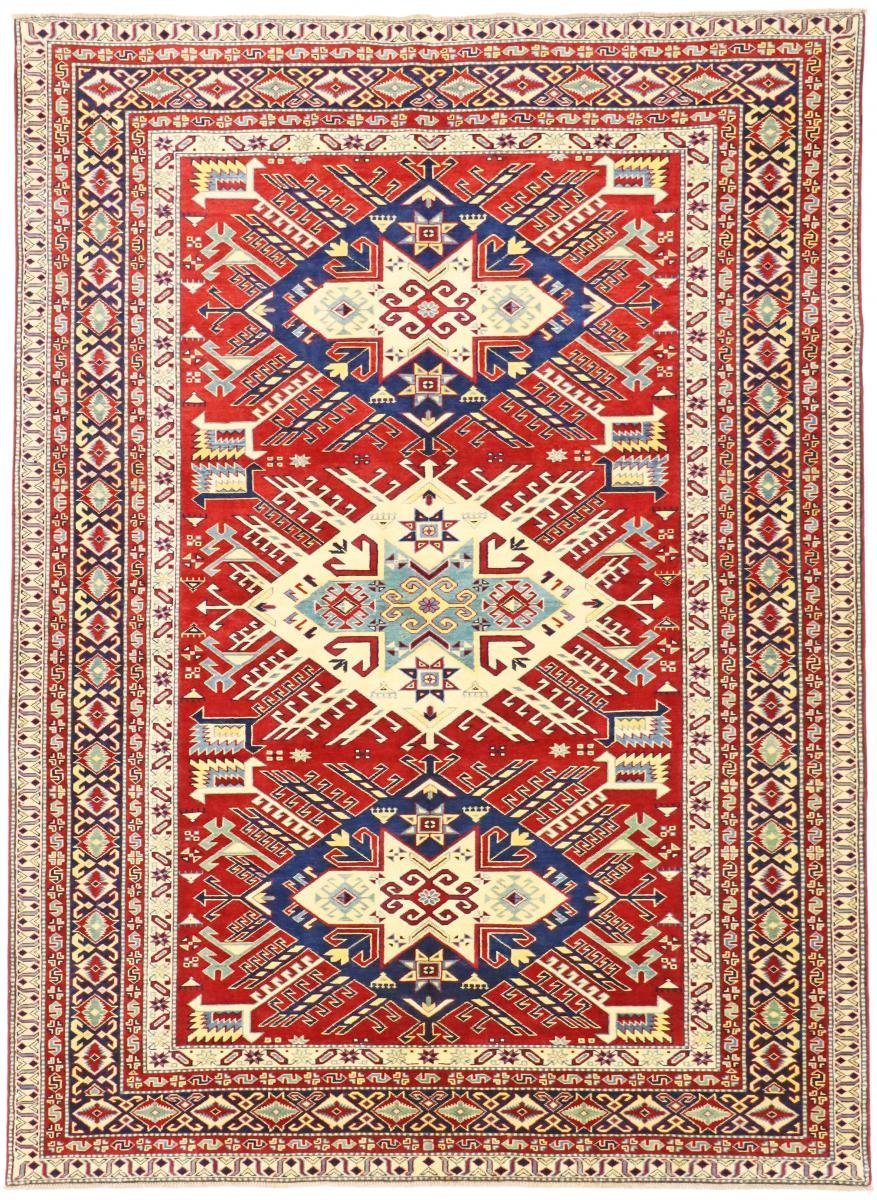 Orientteppich Afghan Shirvan 184x249 Handgeknüpfter Orientteppich, Nain Trading, rechteckig, Höhe: 12 mm