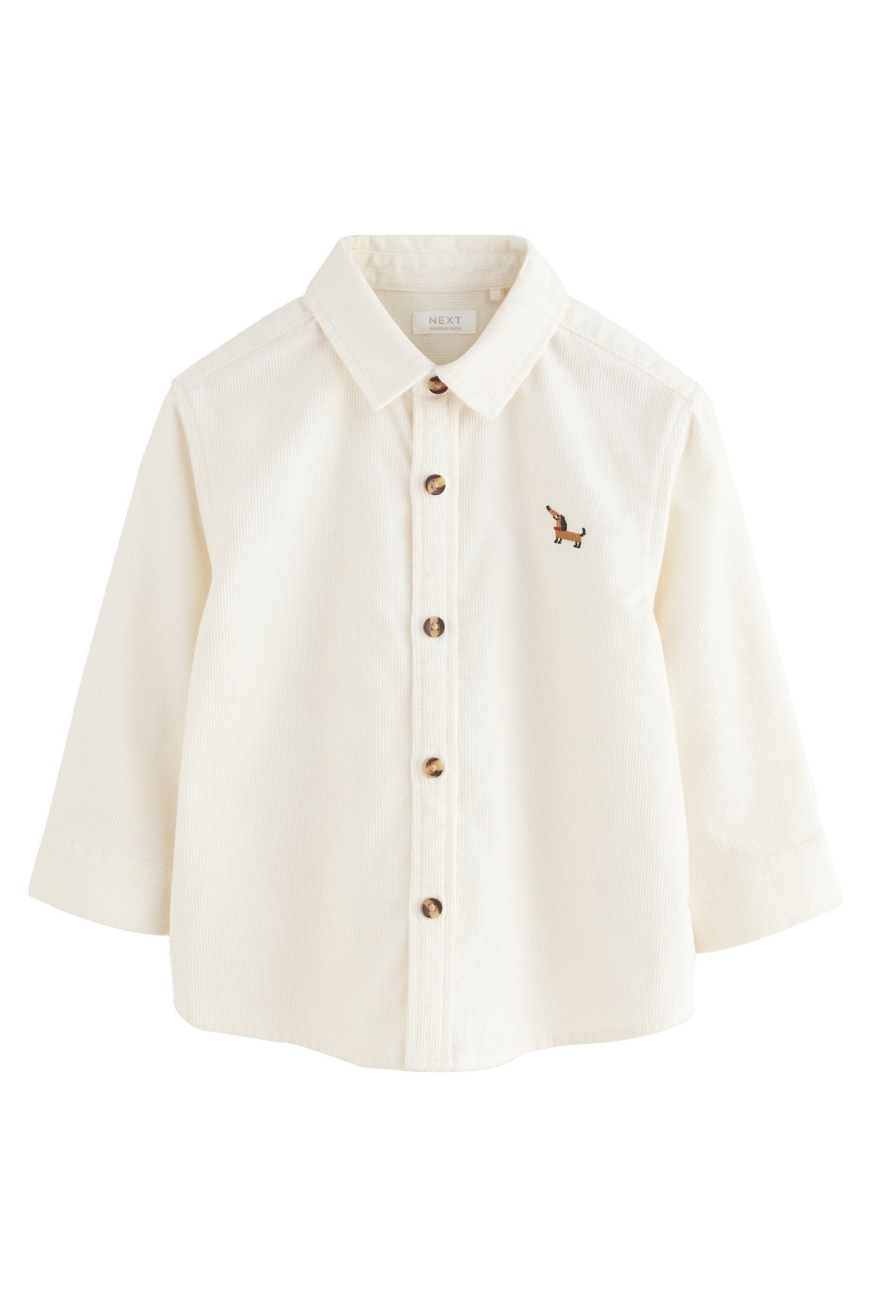 Next Langarmhemd Langärmelige Hemdjacke aus Cord günstig online kaufen