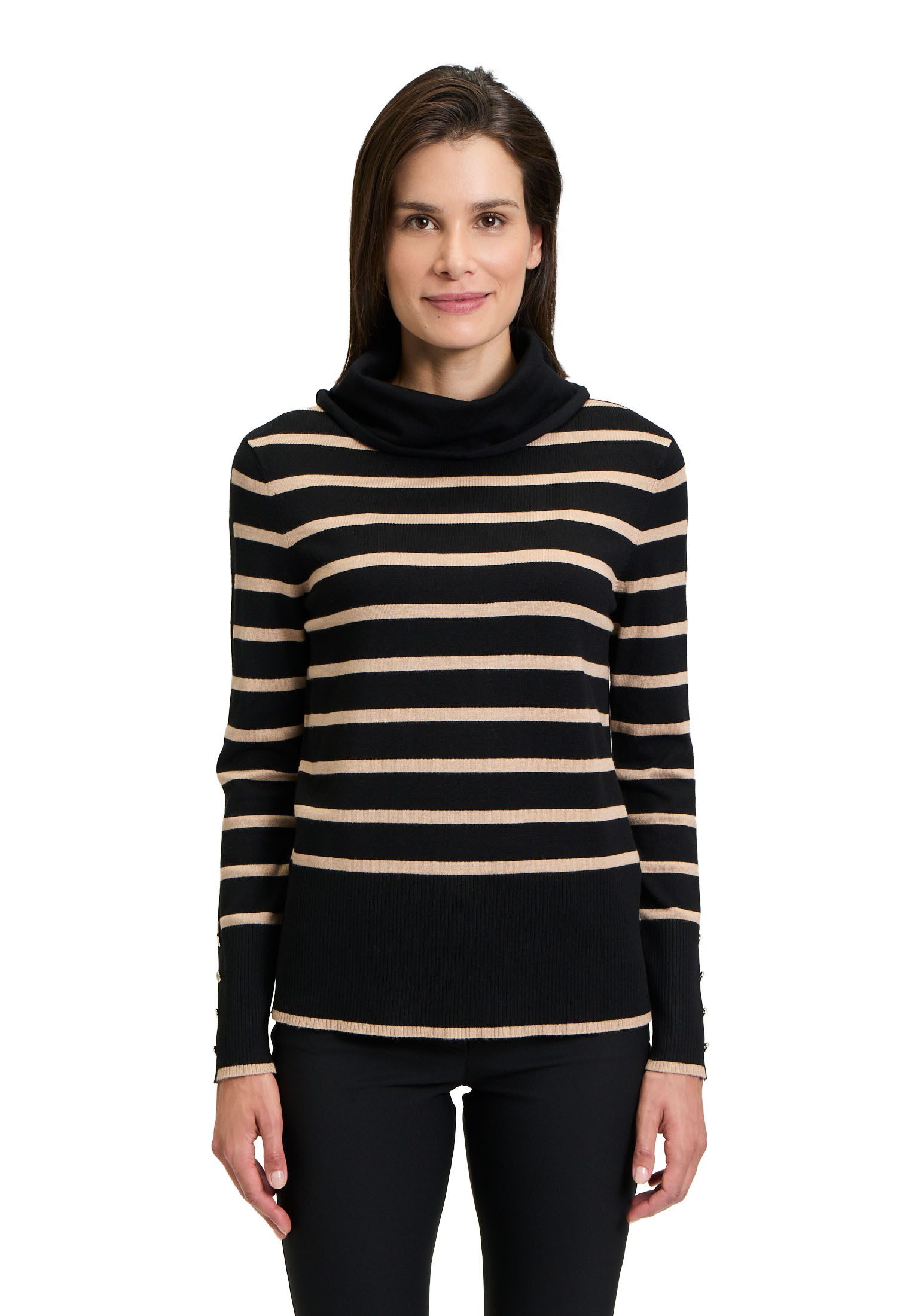 Strickpullover Betty Barclay Damen Feinstrickpullover mit Kragen