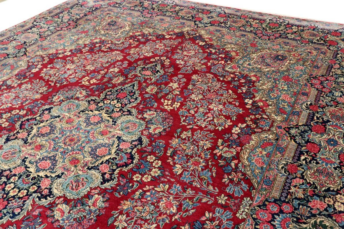Orientteppich Kerman Antik / rechteckig, Nain 8 307x435 mm Trading, Höhe: Orientteppich Handgeknüpfter Perserteppich