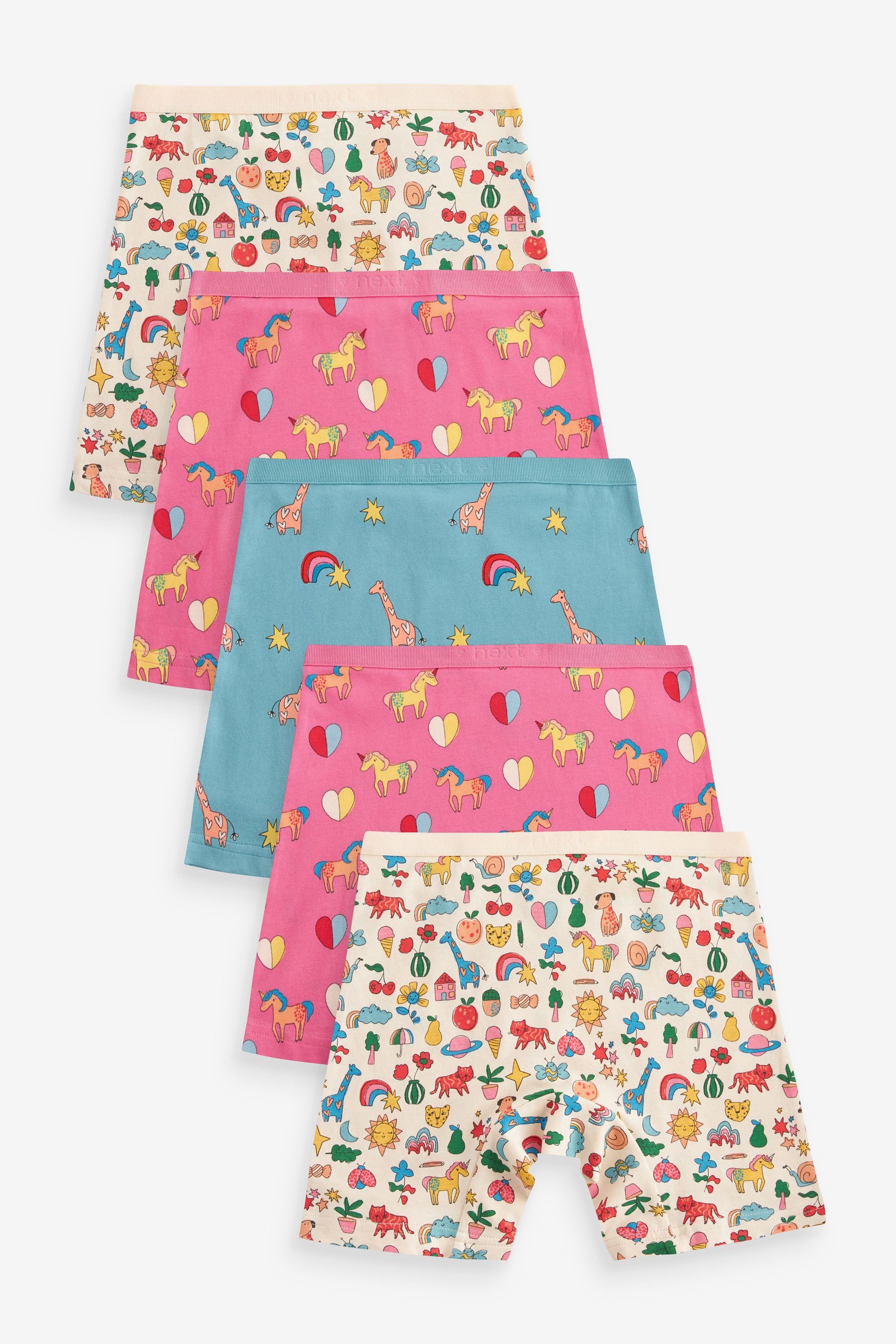 Schlüpfer Stampy Shorts im 5er-Pack