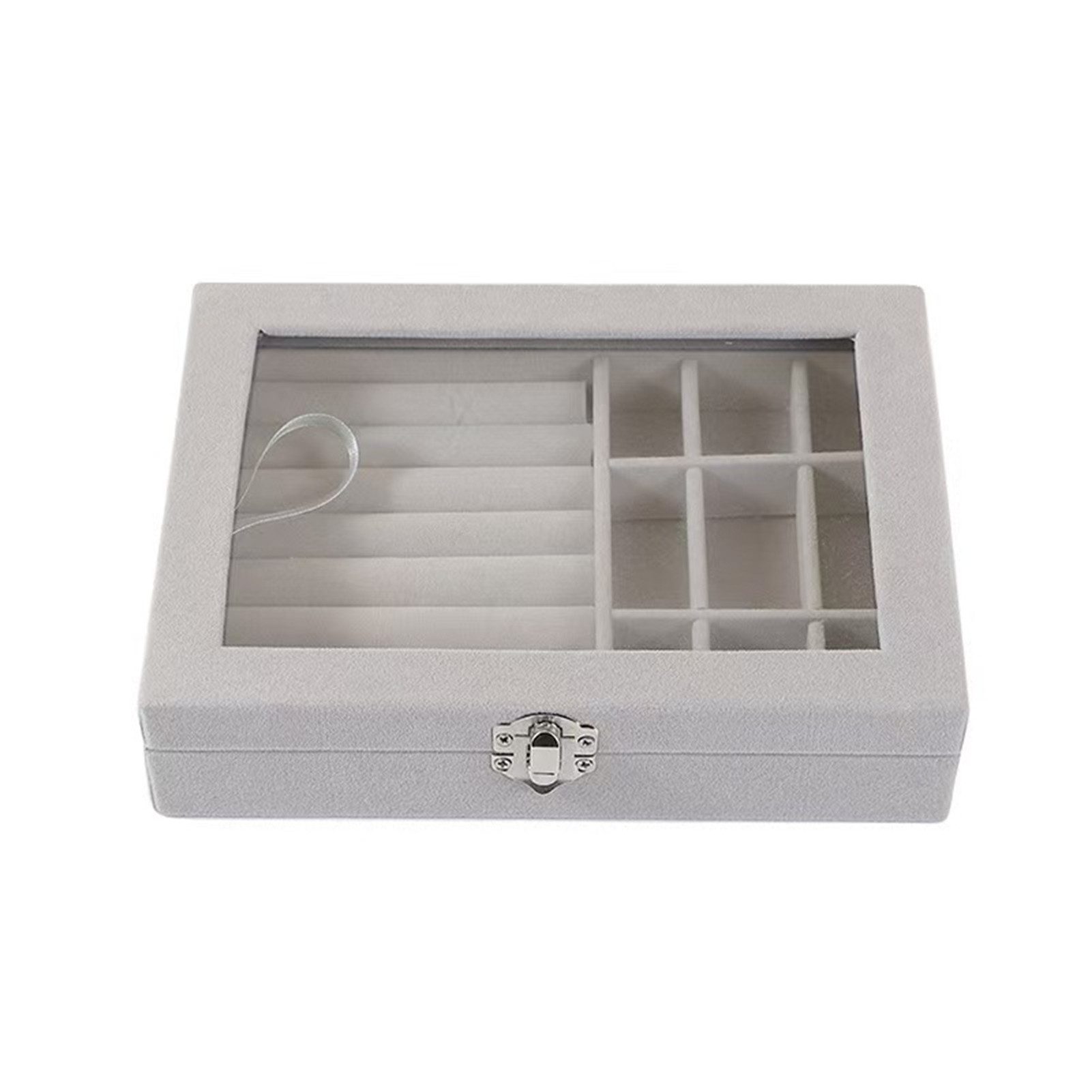 Jumpeak Schmuckkasten Tragbares Schmuckbox, Schmuckkästchen, Ring-Organizer günstig online kaufen