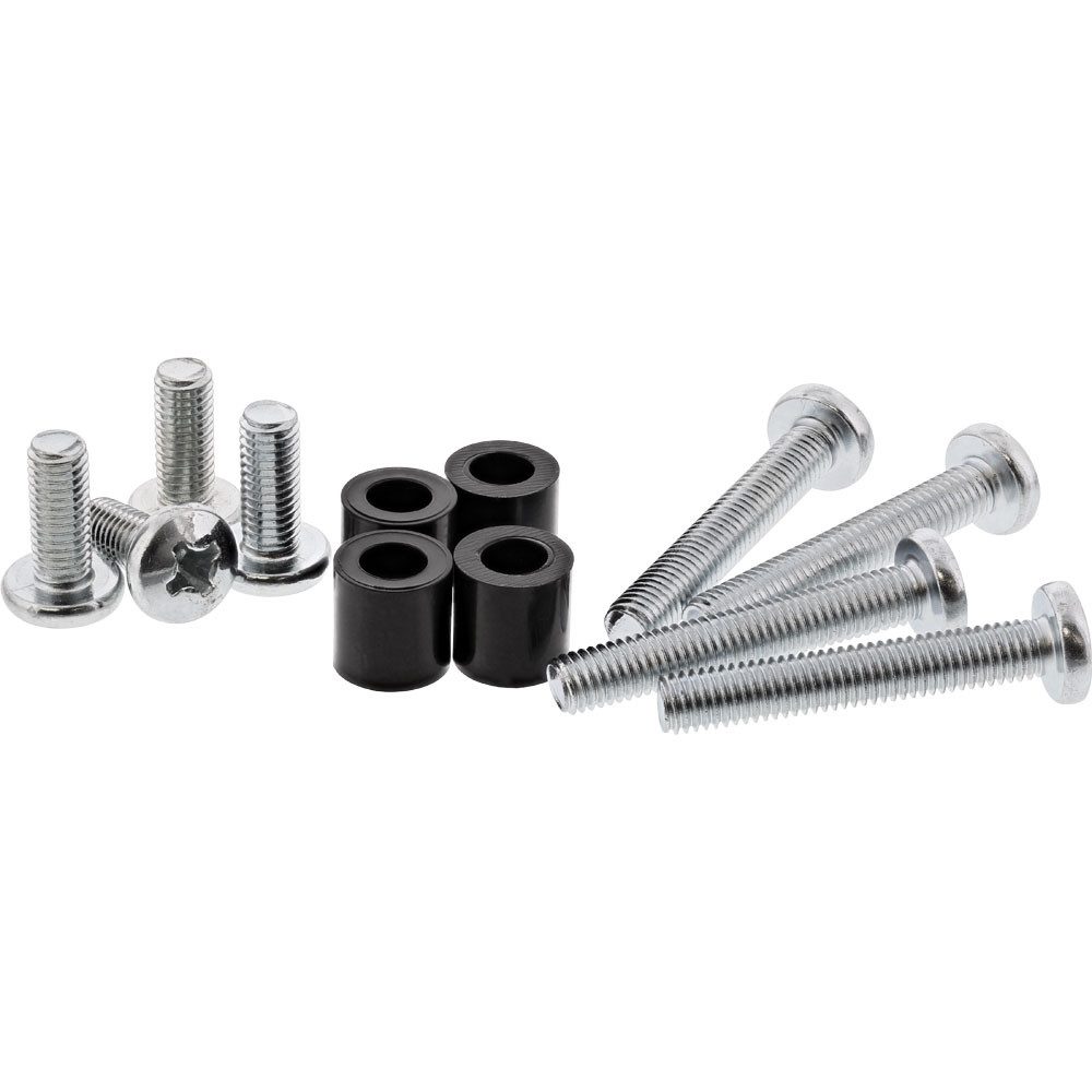 TV-Wandhalterung 8er Schraubenset 4x M8x20mm 4x M8x50mm und 4x 15mm Abstandhalter für W