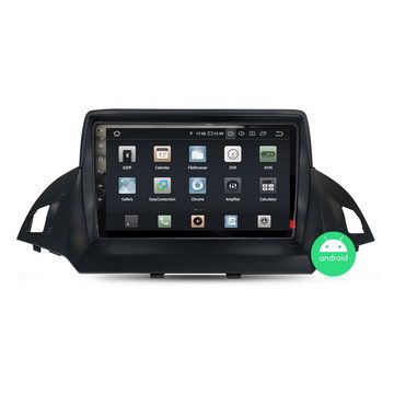 TAFFIO Für Ford Kuga II C-Max II 9"Touchscreen Android Autoradio GPS CarPlay Einbau-Navigationsgerät