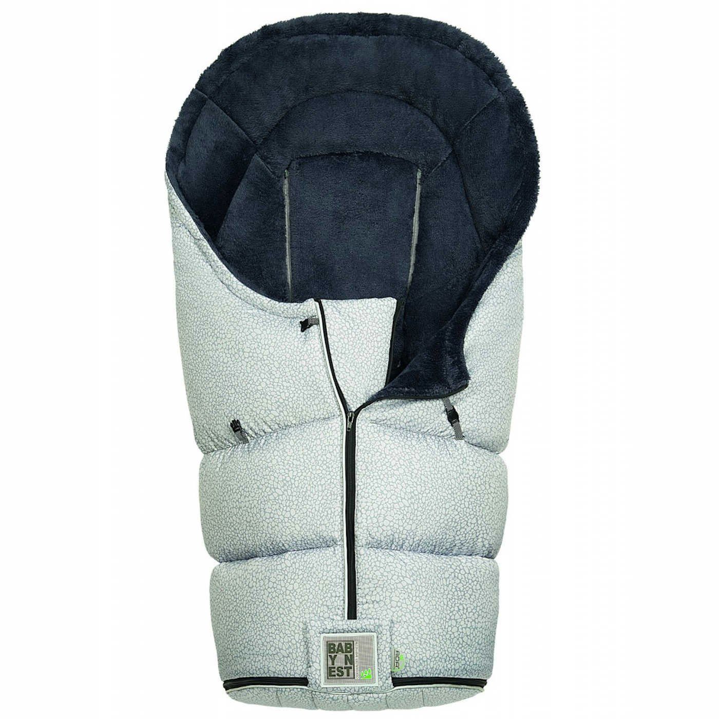 Odenwälder Bettnestchen Odenwälder Fußsack Babyfusssack für Kinderwagen Lo-Go fashion pebbles