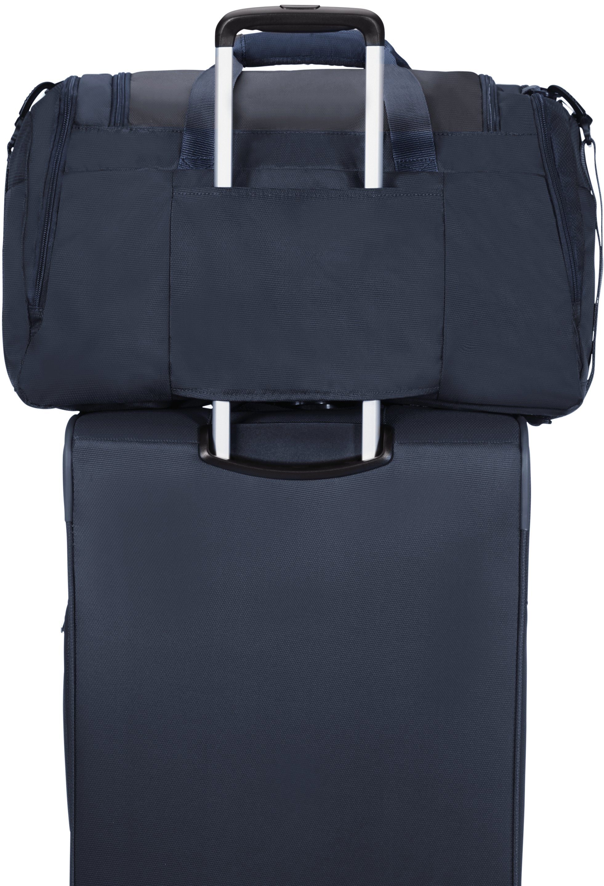 Tourister® Summerfunk, mit Trolley-Aufsteck-System Reisetasche American navy