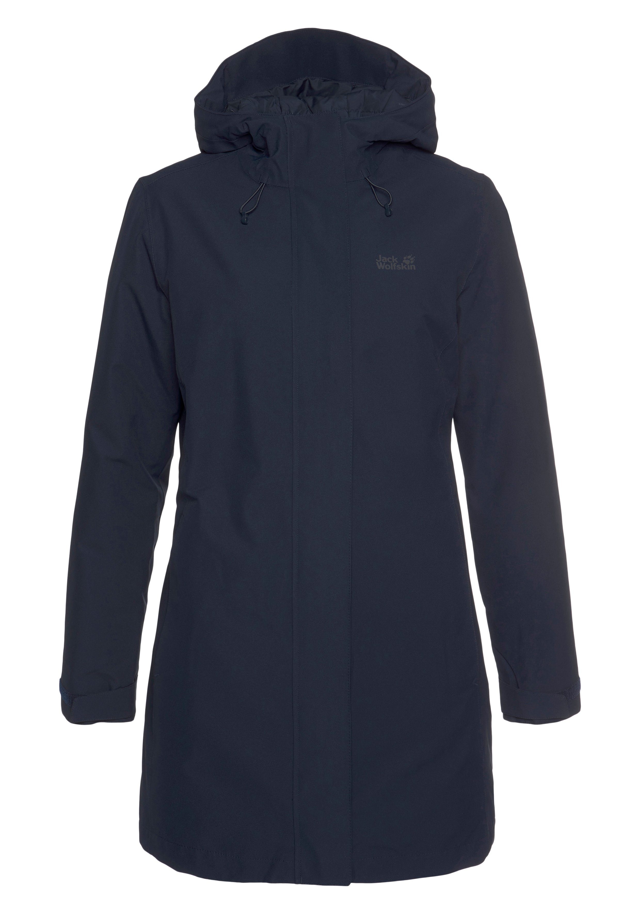 Jack Wolfskin Parka KIOLA Wärmend, winddicht, Übergangsjacke