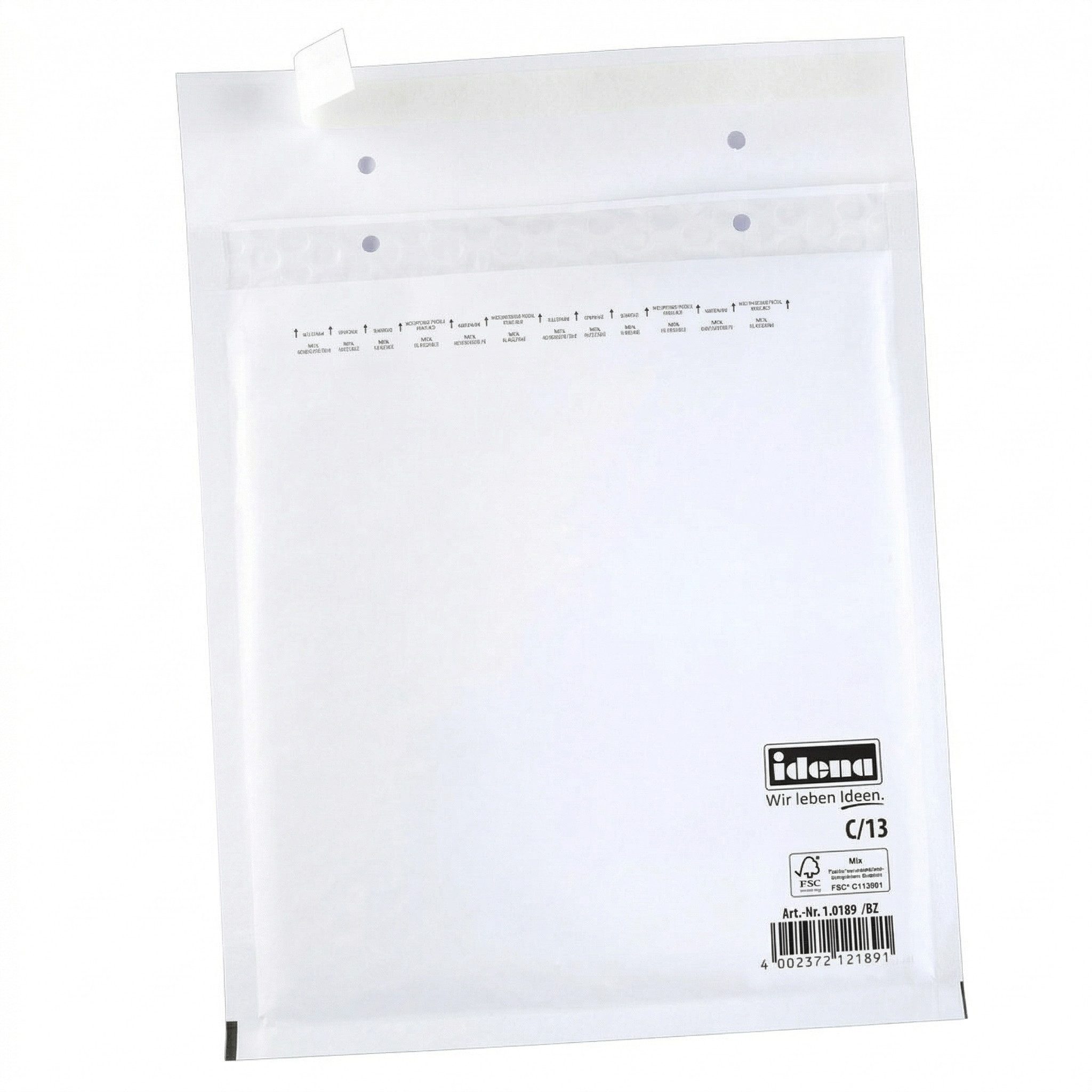 Idena Briefumschlag 1 Stück Luftpolstertasche C/13 - Sichere Polsterung für Ihre Sendungen