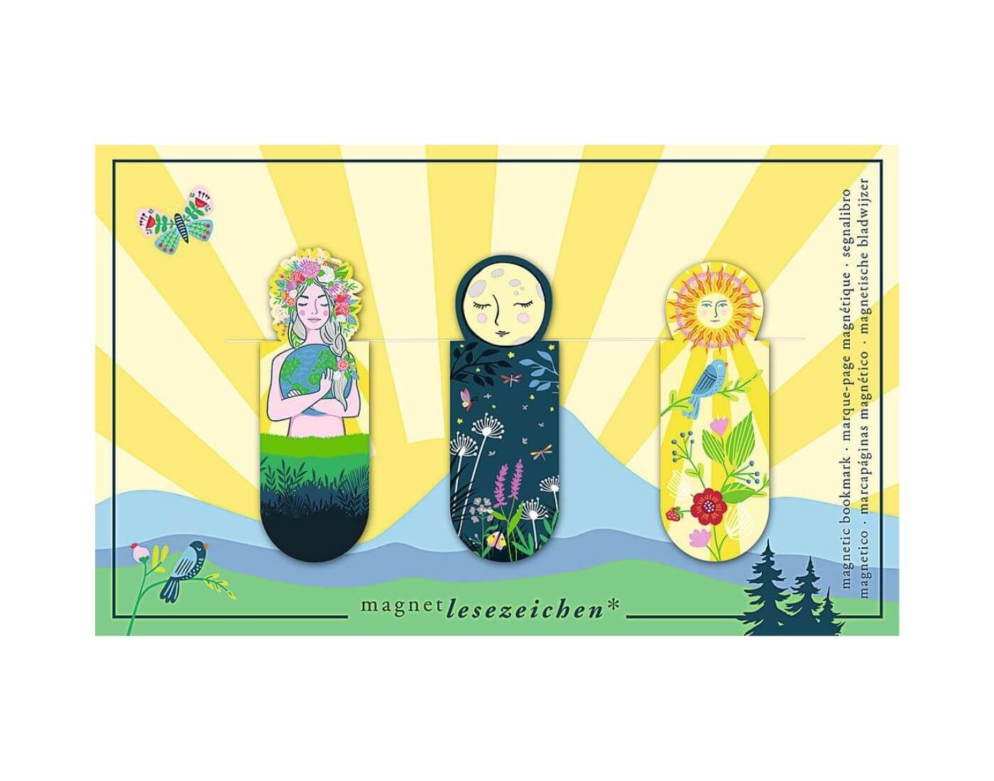 Moses. Verlag Lesezeichen Magnetlesezeichen Ray of light