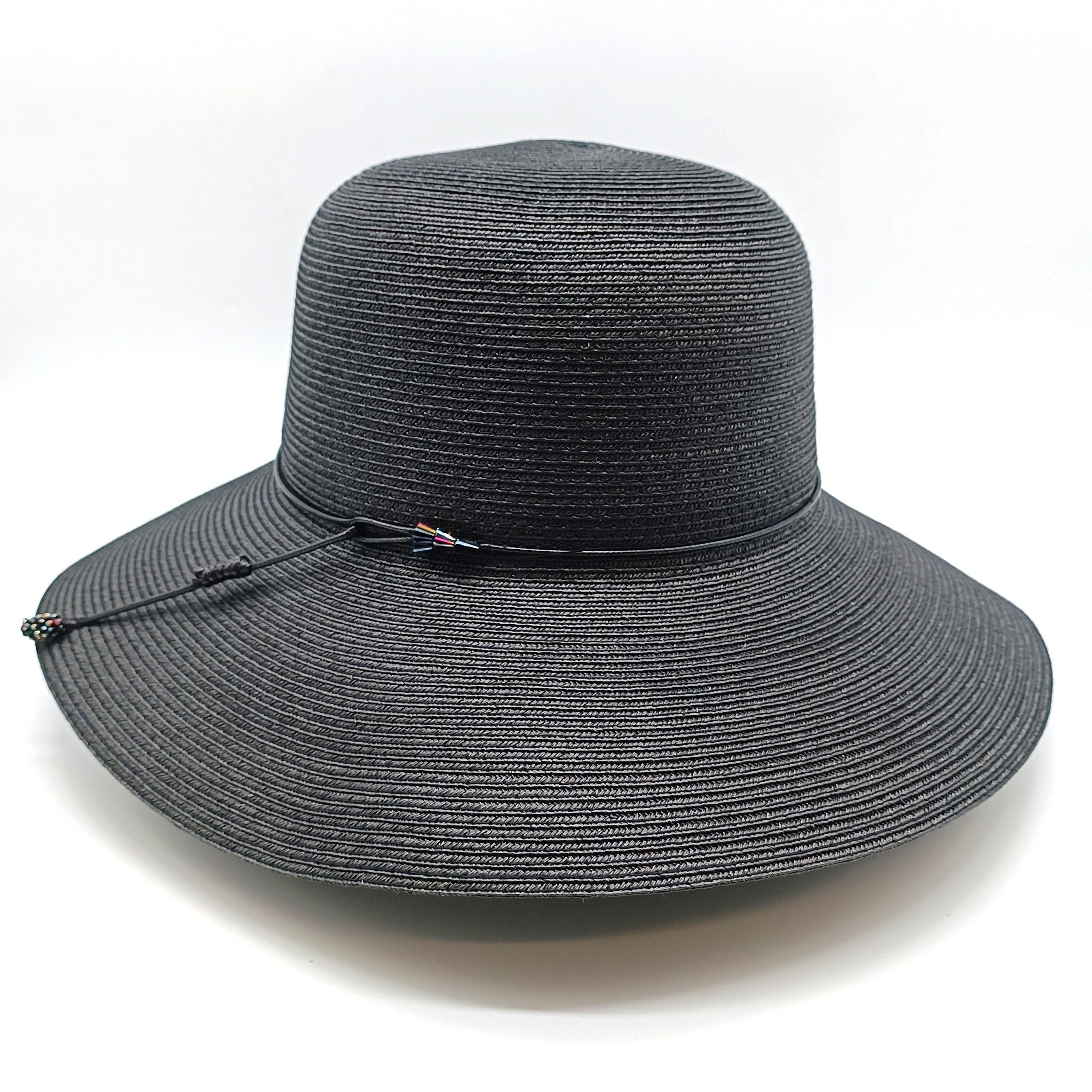 Loevenich Strohhut DA-Glocke black