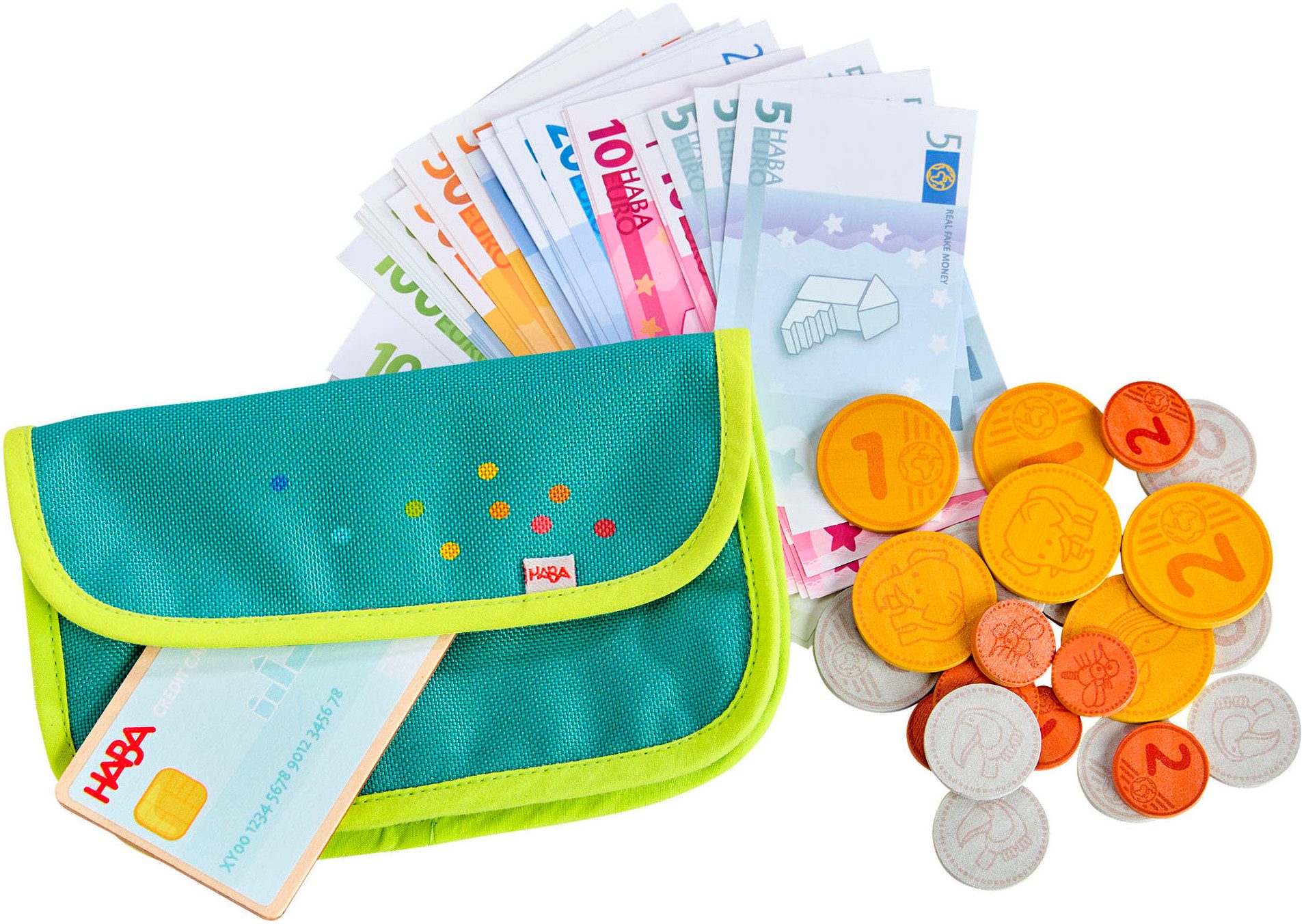 Haba Spiellebensmittel Creative Play - Spielgeld Set