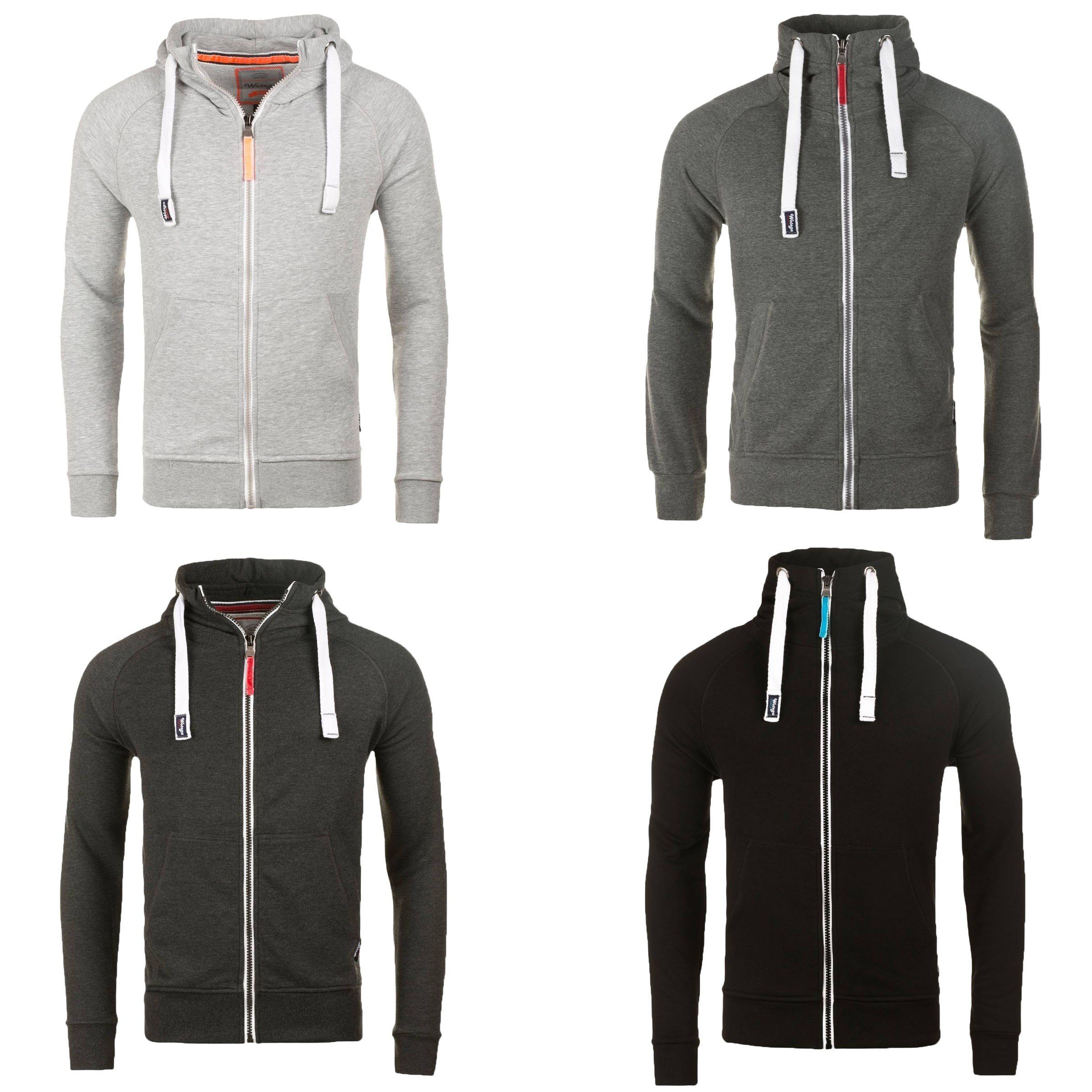 WOTEGA Kapuzensweatjacke Alex Zip Hoodie mit Kapuze. Reduzierter Preis € 39,95. Unverbindliche Preisempfehlung € 69,95