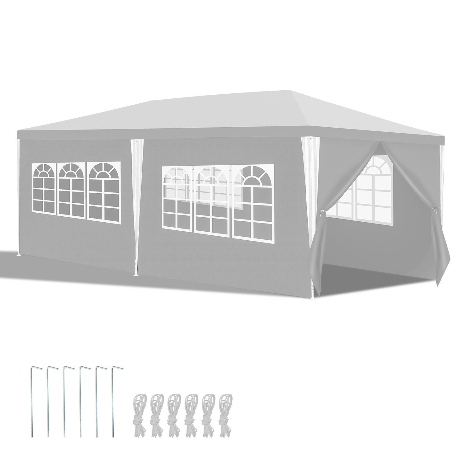 Clanmacy Pavillon Pavillon Partyzelt Festzelt Wasserdicht günstig online kaufen
