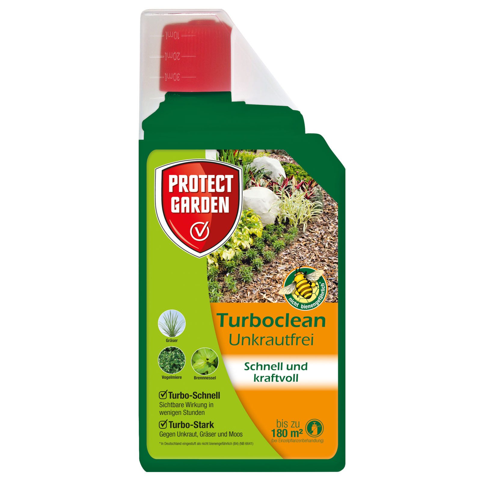 Unkrautbekämpfungsmittel Turboclean Unkrautfrei, 1 Liter