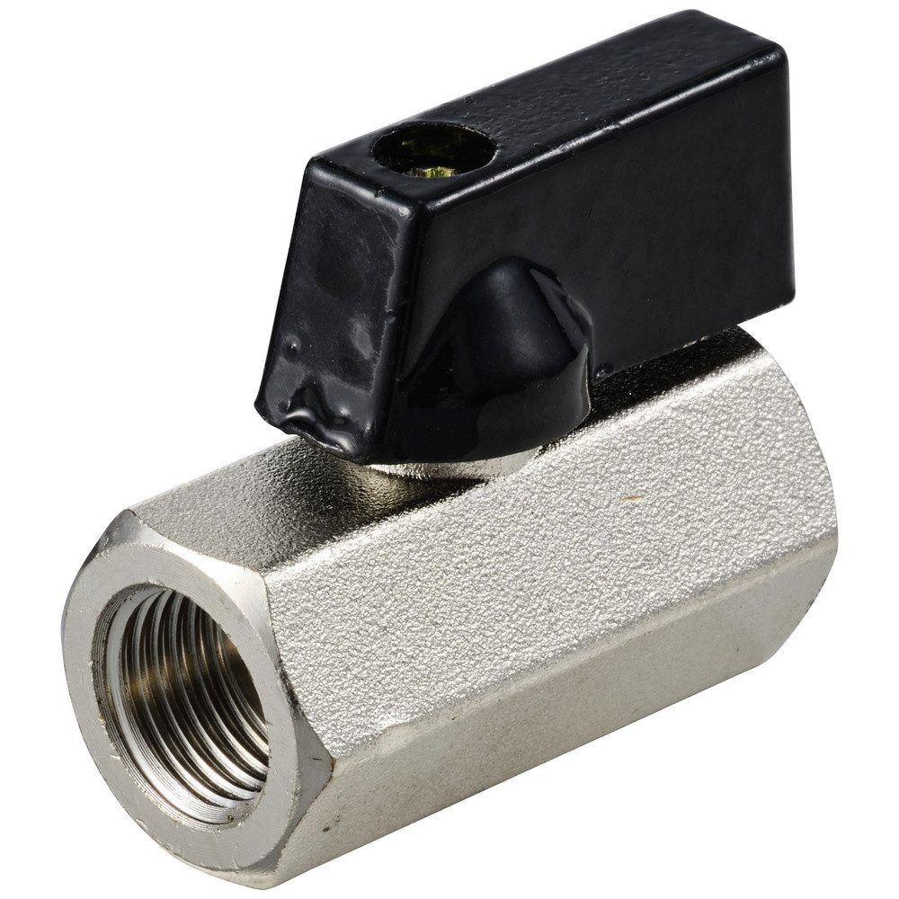TRU COMPONENTS Kugelhahn TRU COMPONENTS TC-304SM-FF1/4G TC-12770392 Standard-Kugelhahn Innengew