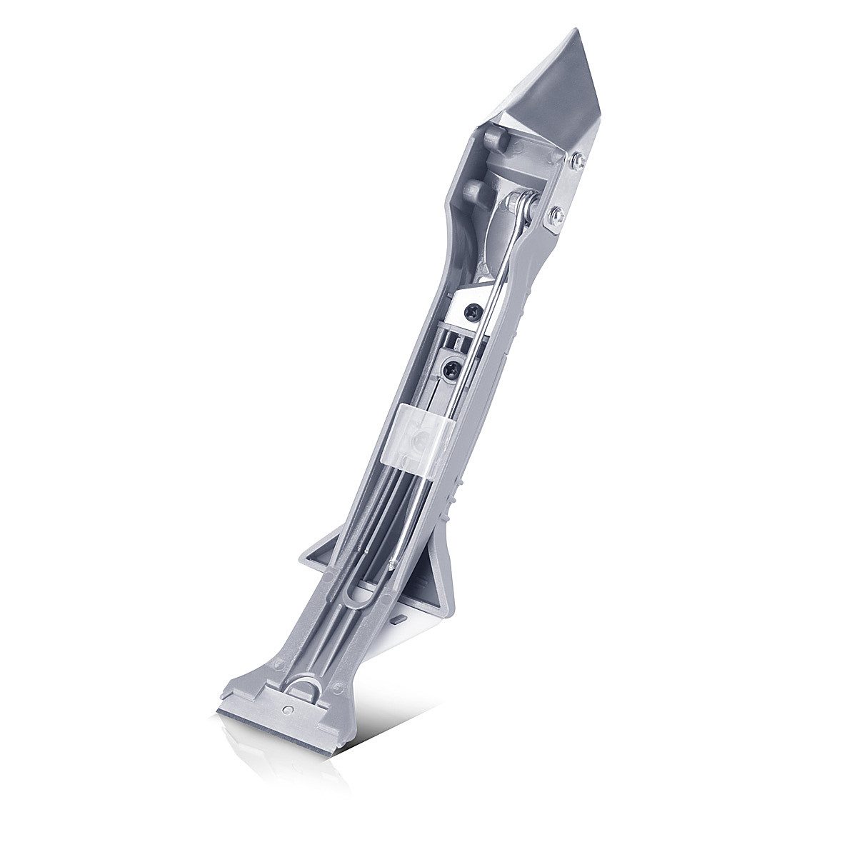 STAHLWERK Multitool Silikon Fugenwerkzeug Silikonspachtel Silikonschaber Fugenabzieher, (Packung, 1 St), mit Silikon-Spachtelaufsätze – Bild 4 von 5