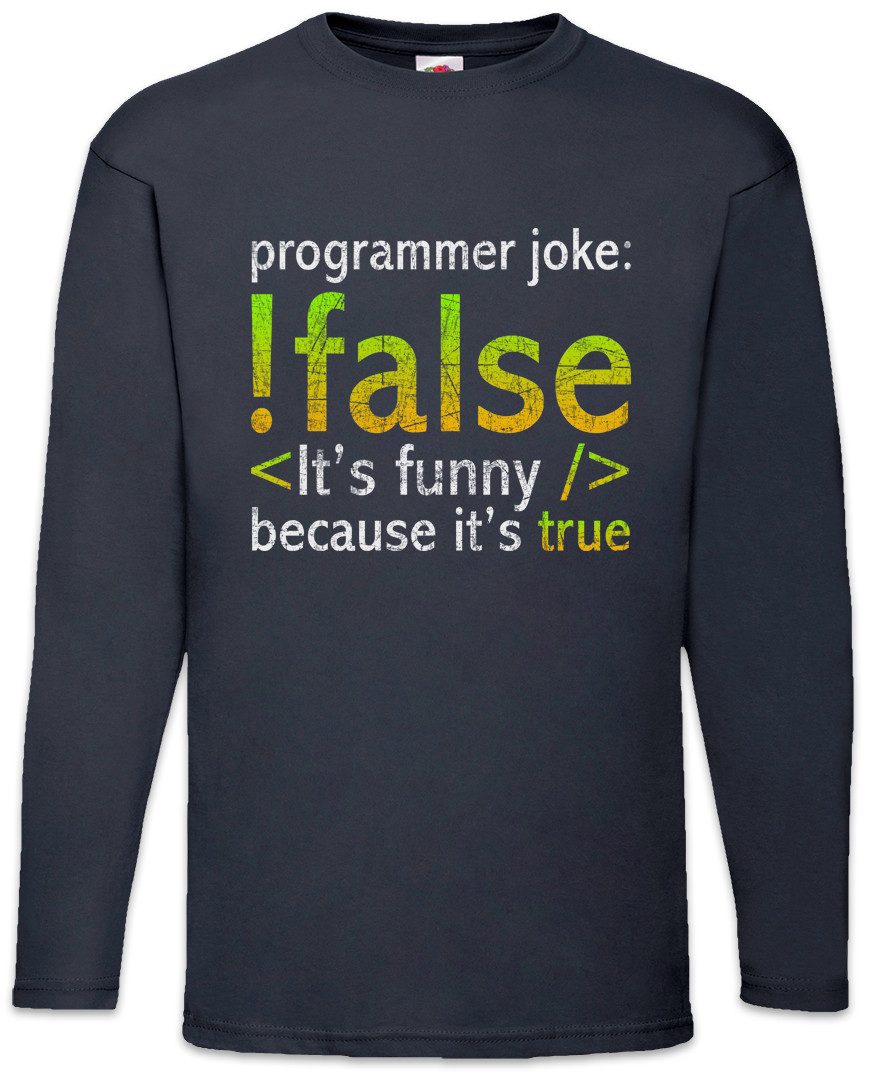 Langarmshirt Programmer Joke Langarm T-Shirt Informatiker Informatik Computer