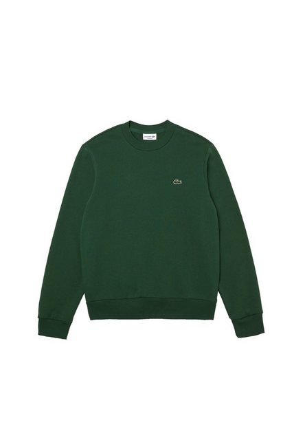 Lacoste Sweatshirt Pullover Sweatshirt aus aufgerauter Baumwolle (1-tlg) günstig online kaufen
