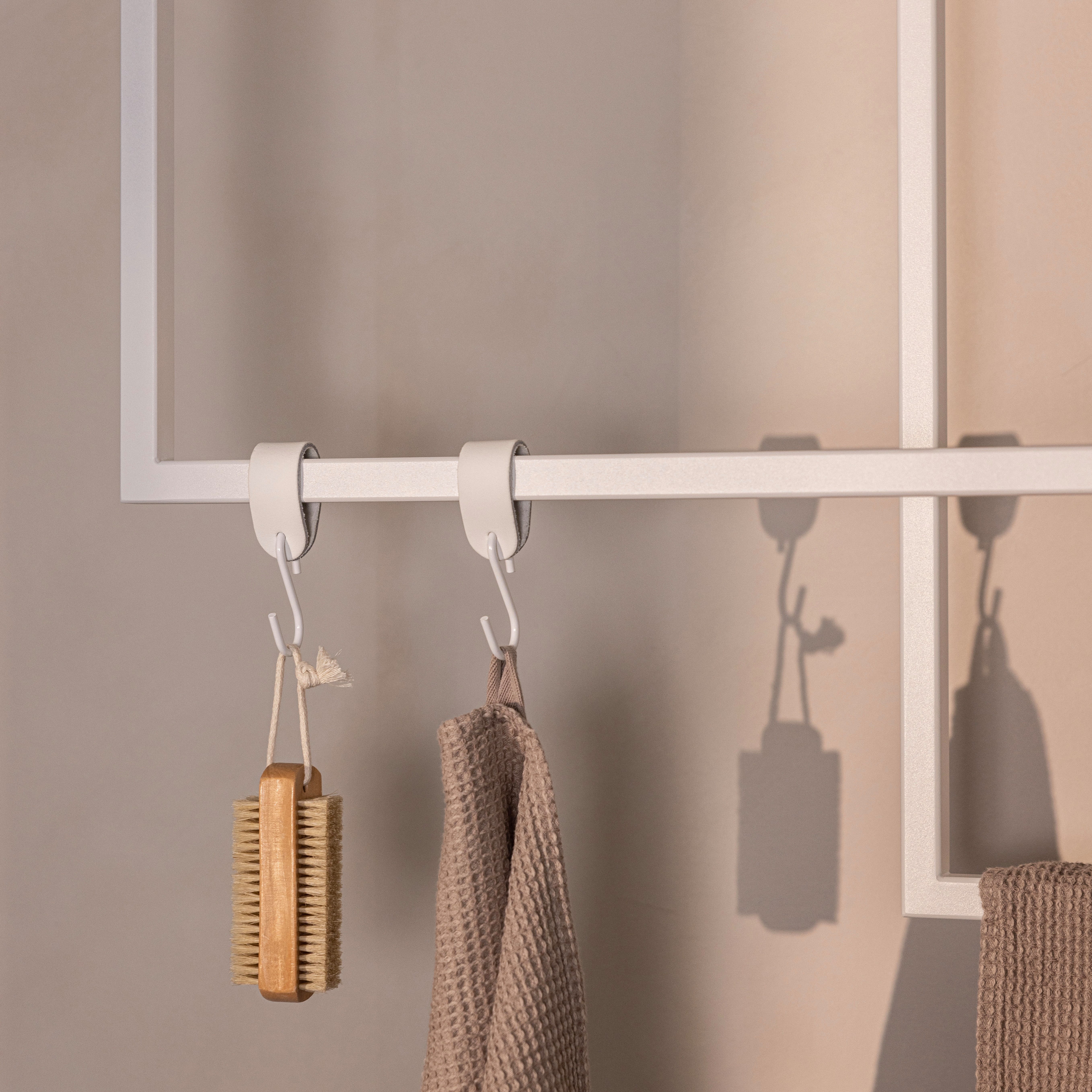 Metallbude Handtuchhalter TENSI 2er Set, Deckenmontage, pulverbeschichtet, günstig online kaufen