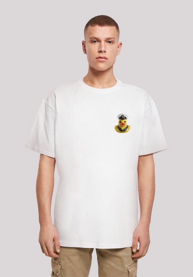 Print F4NT4STIC Rubber Duck Captain OVERSIZE T-Shirt TEE