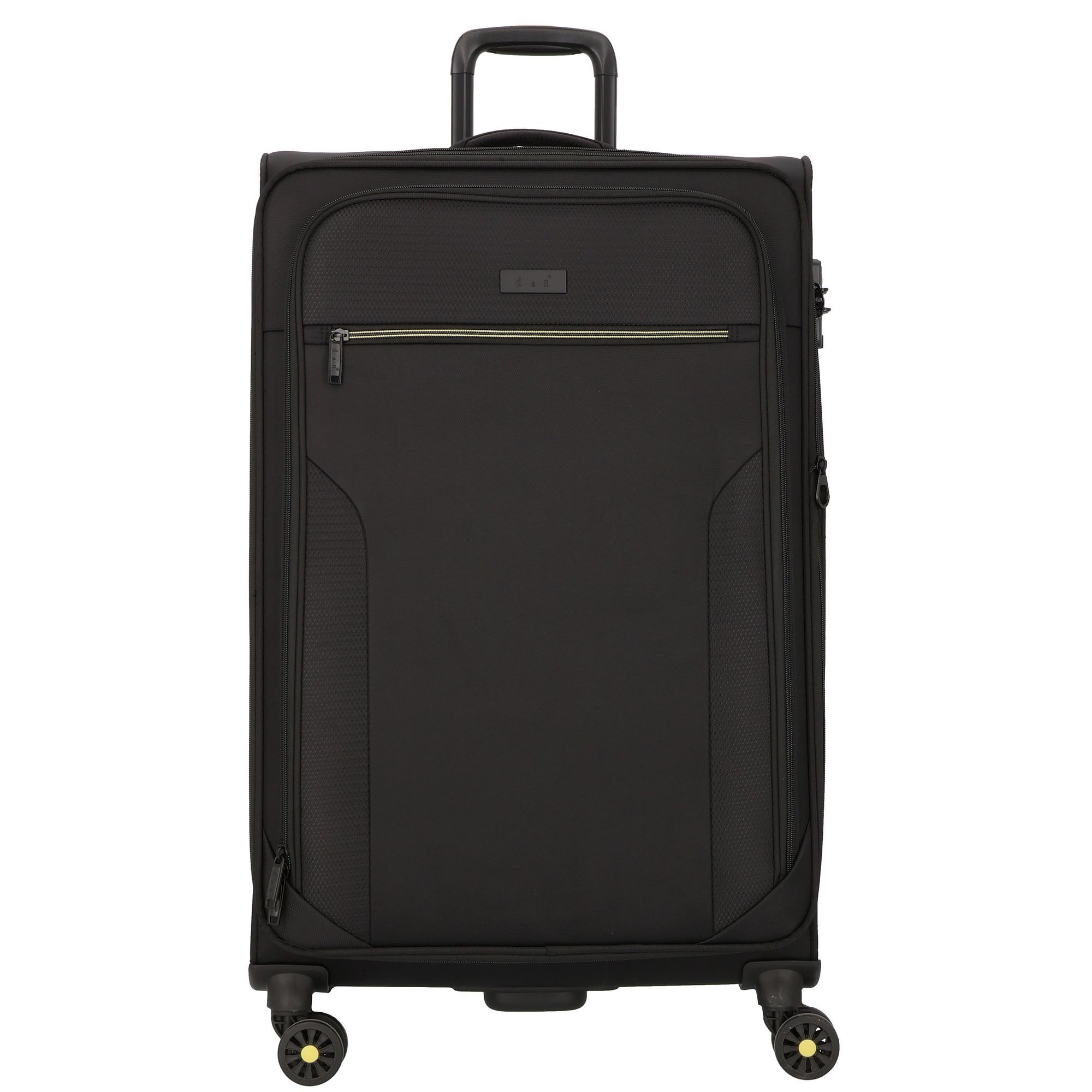 D&N Weichgepäck-Trolley Travel Line, 4 Rollen, Nylon