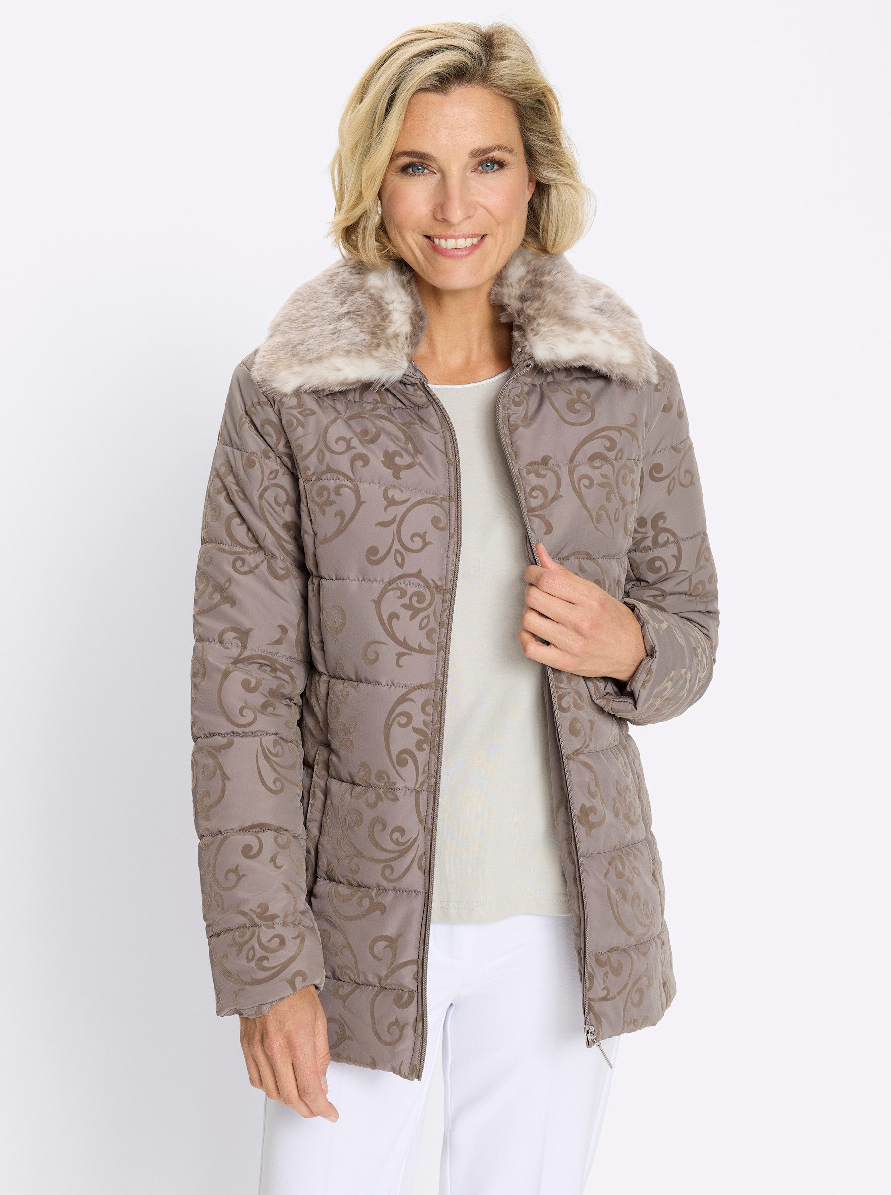 Sieh an! Allwetterjacke Jacke Langarm