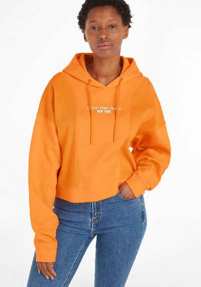 Calvin Klein Jeans Sweatshirt mit Materialmix aus Sweatware und Cord