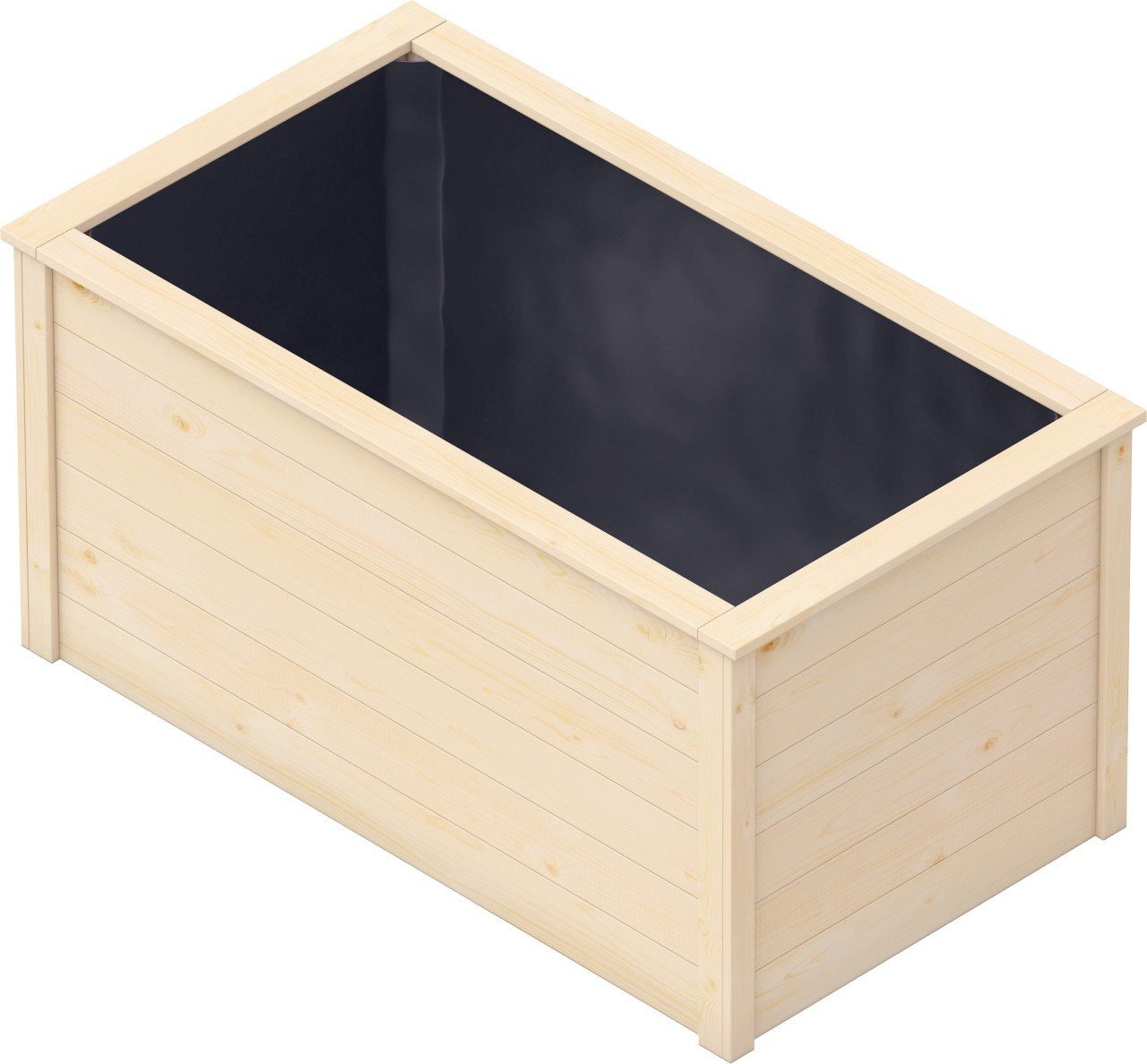 Upyard Hochbeet Upyard Hochbeet 133 x 72 x 70 cm natur mit