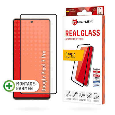 Displex Real Glass 3D - Google Pixel 7 Pro, Displayschutzglas, Displayschutzfolie Displayschutz kratzer-resistent 10H splitterfest