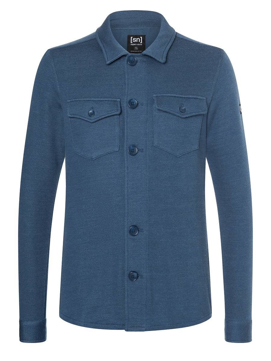 SUPER.NATURAL Sweatjacke Merino Jacke M KNIT JACKET optimaler Merino-Materi günstig online kaufen