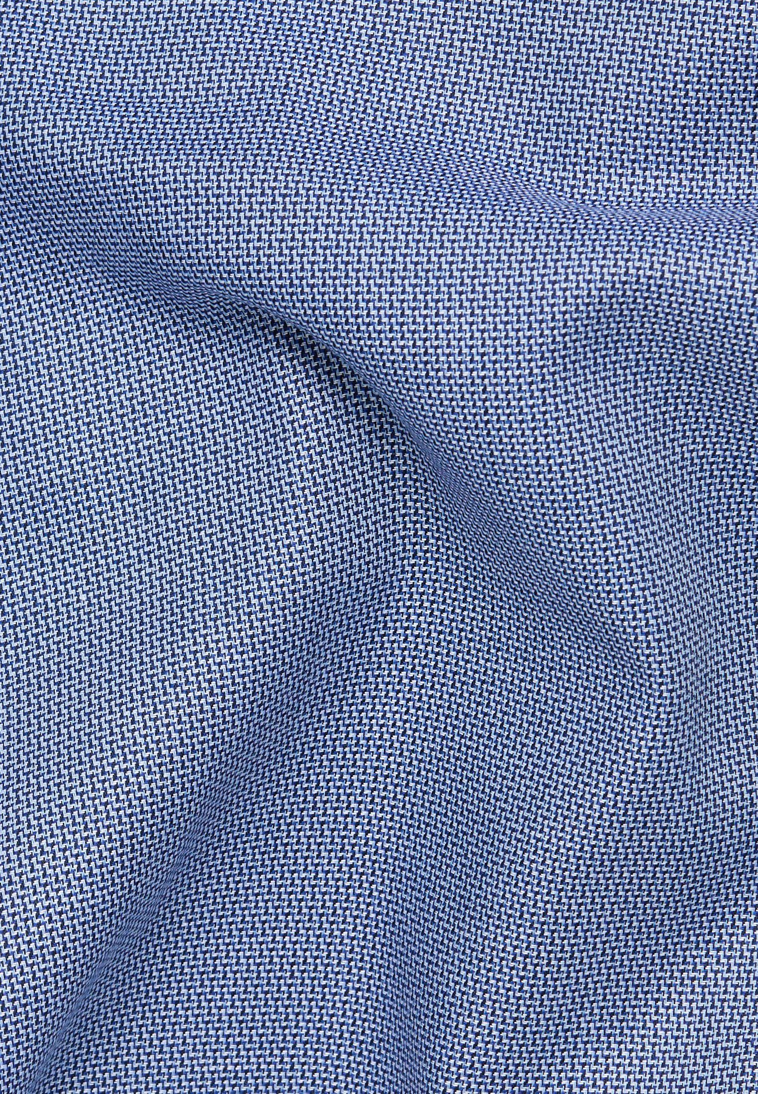 Eterna Kurzarmhemd blau FIT COMFORT