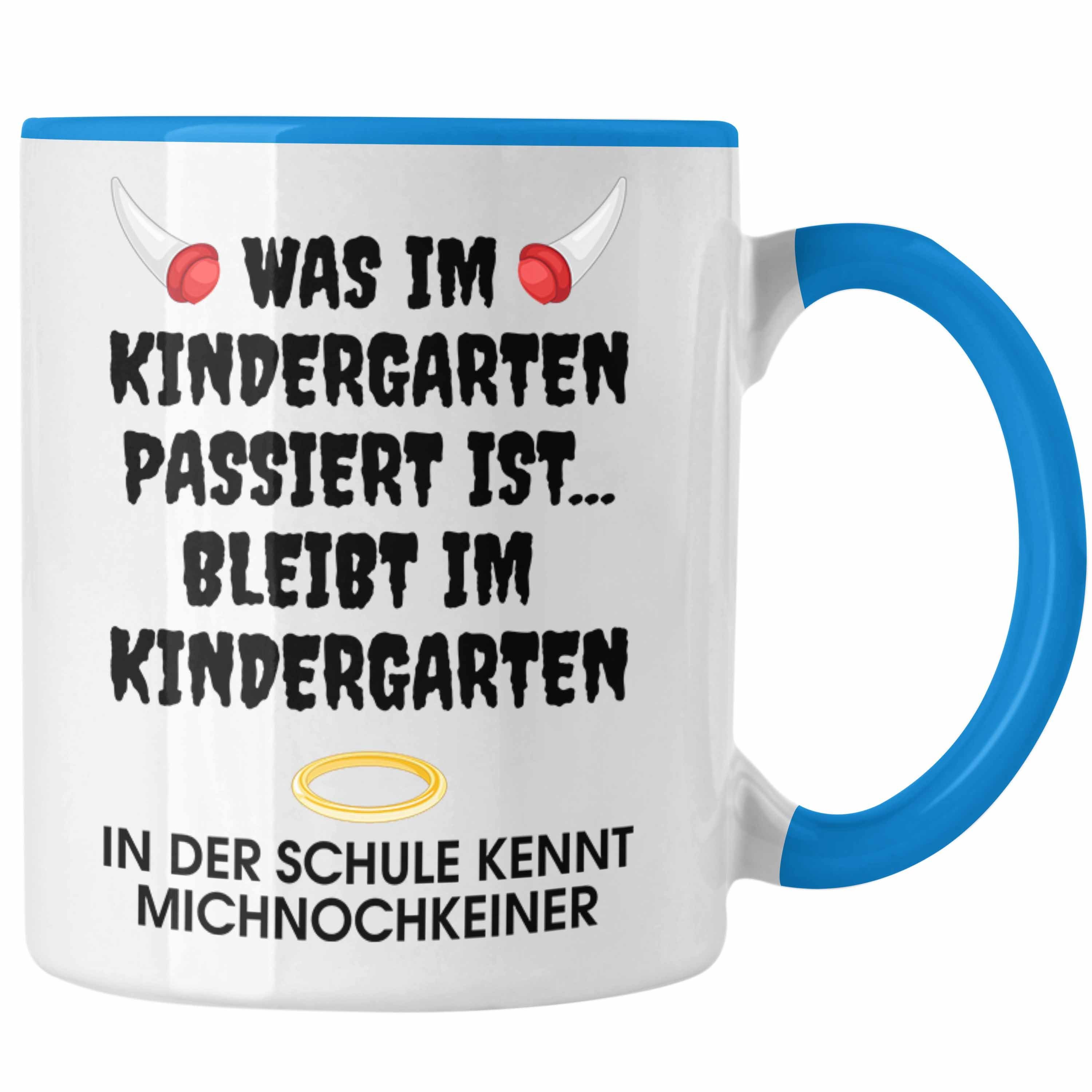 Trendation Tasse Trendation - Schulkind 2022 Lustig Einschulung Mädchen Junge Geschenk