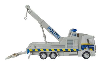Toi-Toys Spielzeug-Abschlepper ABSCHLEPPWAGEN Polizei 19cm mit Rückzugmotor Modellauto 83, Modell Auto Spielzeugauto Spielzeug Kinder Geschenk