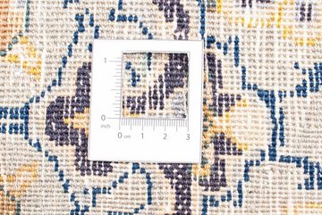 Teppich Patchwork - 303 x 240 cm - mehrfarbig, morgenland, rechteckig, Höhe: 7 mm, Wohnzimmer, Handgeknüpft, Einzelstück mit Zertifikat