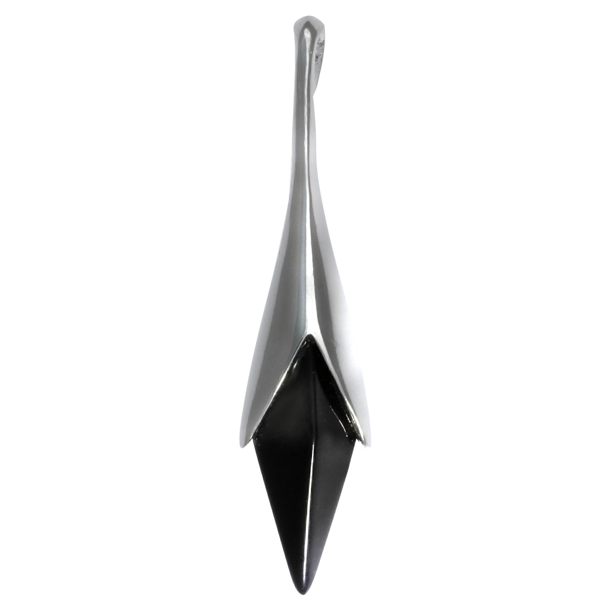 Kettenanhänger synth. Onyx Sterling Silber 925/- Vivance